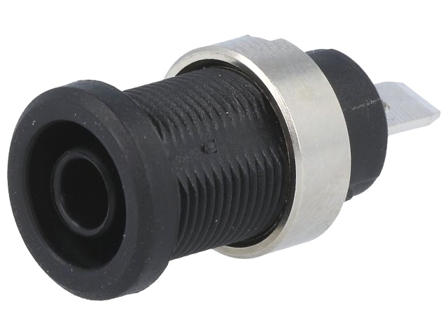 Test Plugs /& Test Jacks MINI BAN JACK BLACK 10 pieces
