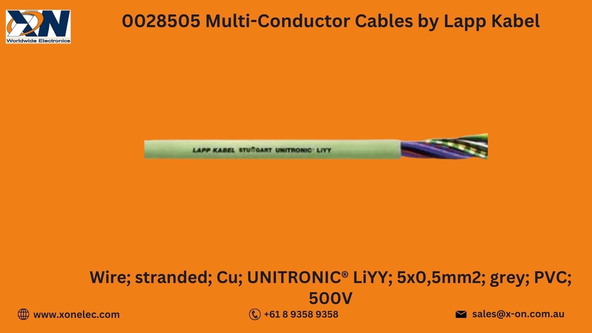 0028505 Multi-Conductor Cables by Lapp Kabel – Buy Online at XON image