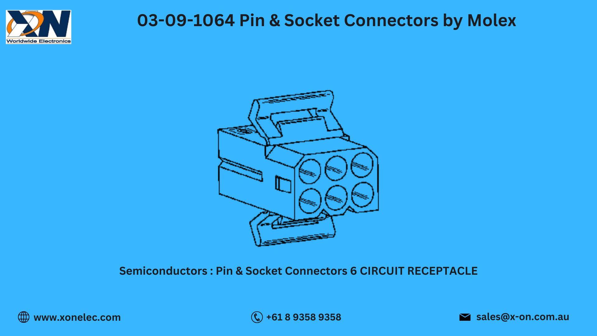 03-09-1064 Pin & Socket Connectors – Buy at XON image
