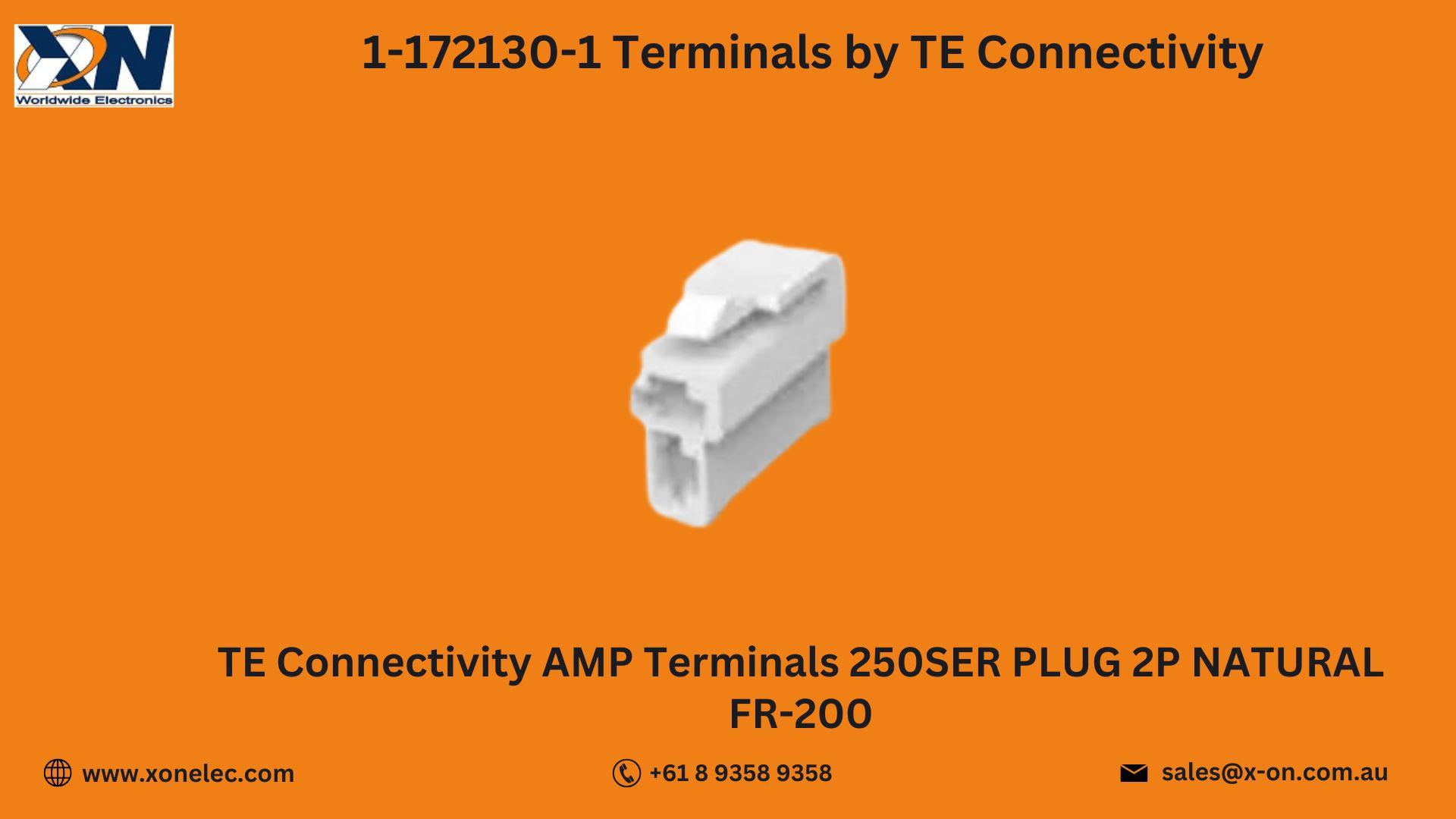 1-172130-1 Terminals by TE Connectivity – Buy Online at XON image