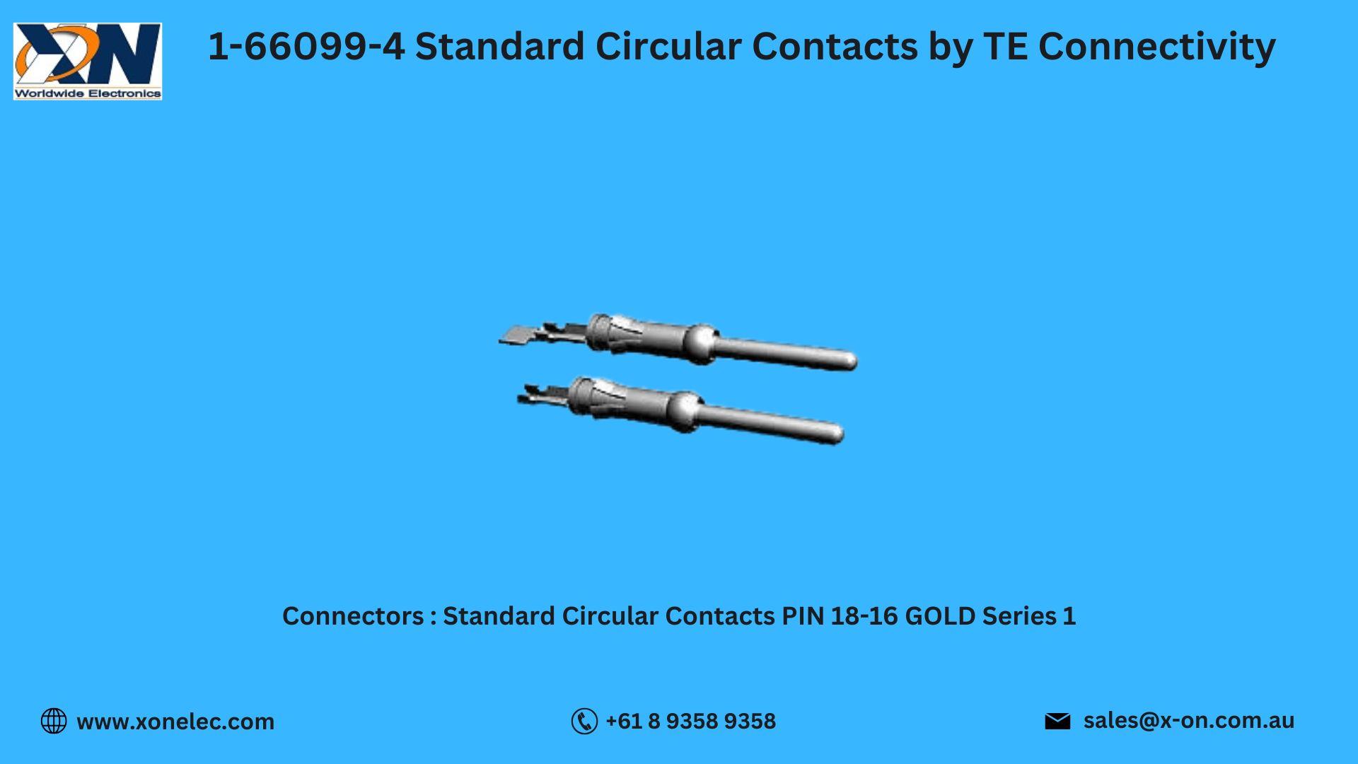 1-66099-4 Circular Contact by TE Connectivity – Buy at XON image