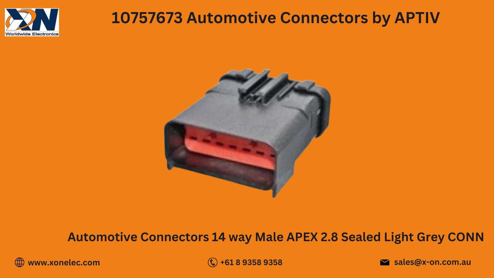 10757673 APTIV Automotive Connectors by APTIV – Buy Online at XON image
