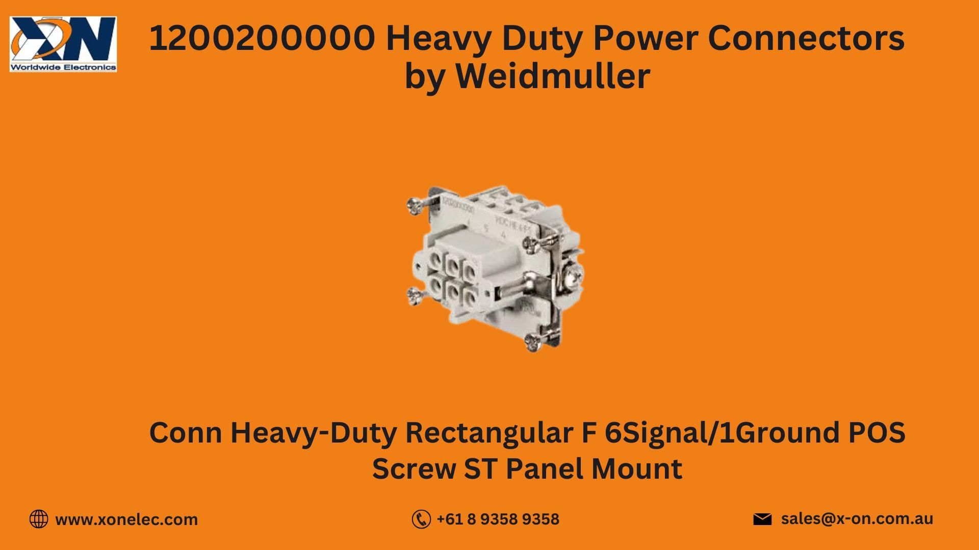 1200200000 Power Connectors by Weidmuller image