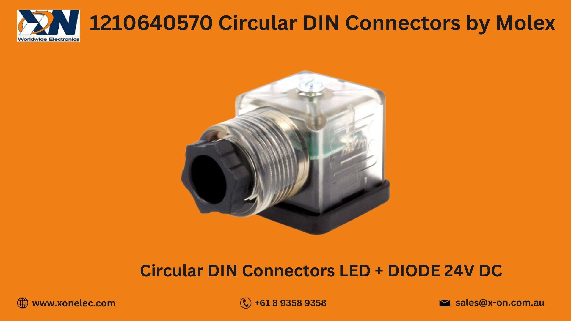1210640570 Circular DIN Connectors by Molex image