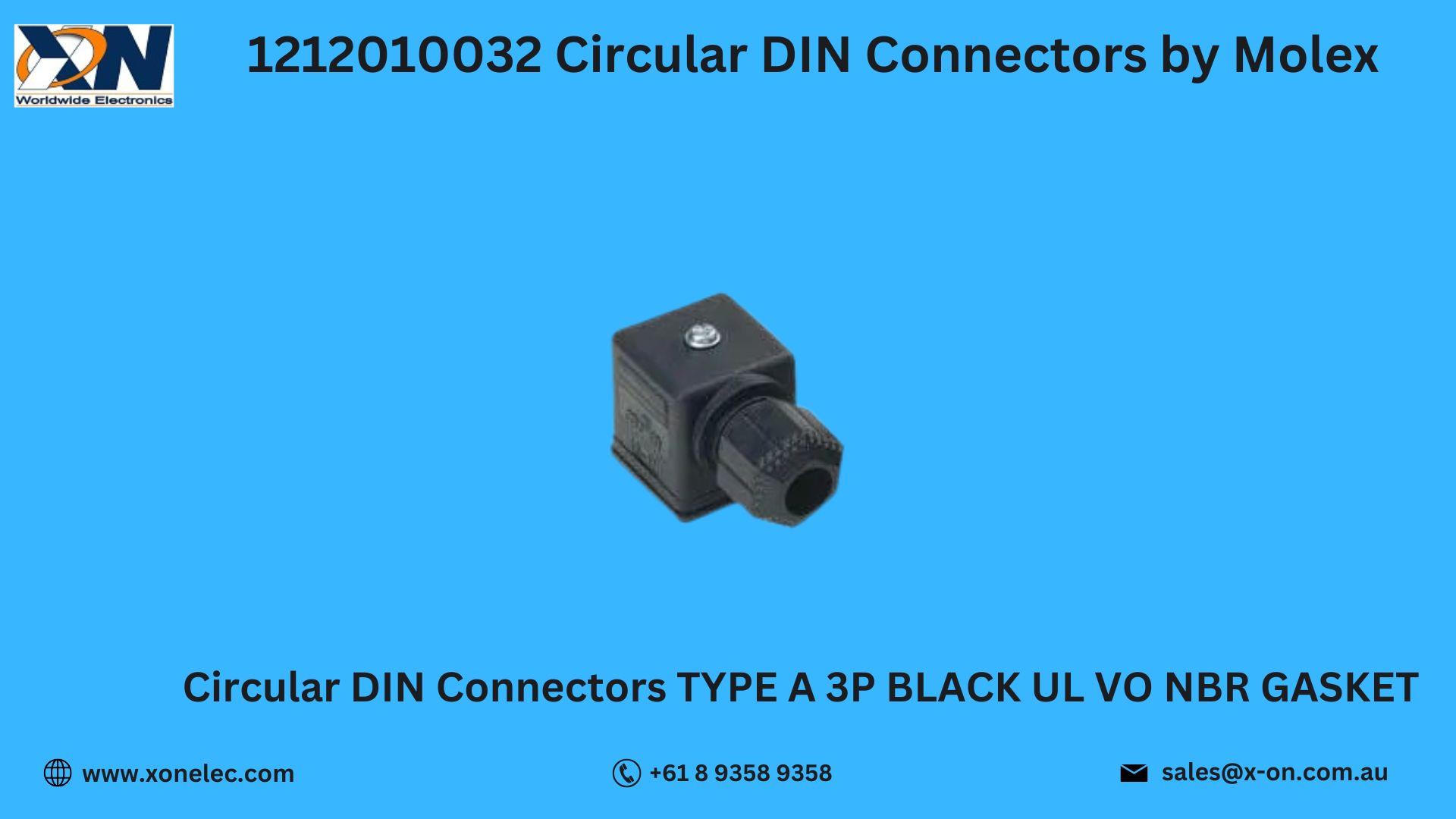 1212010032 DIN Connectors by Molex – Buy Online at XON image