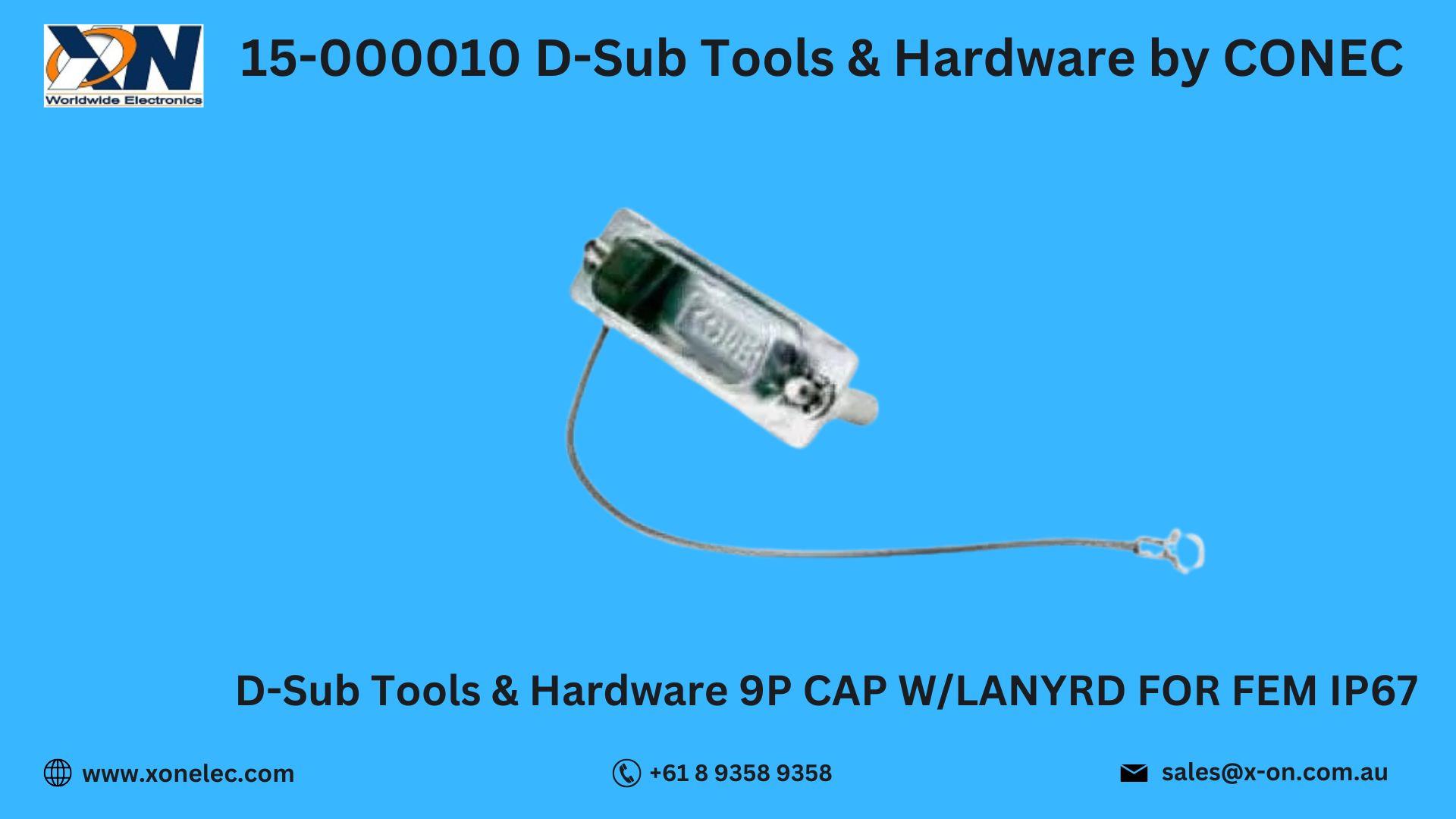 15-000010 D-Sub Tools & Hardware | CONEC image