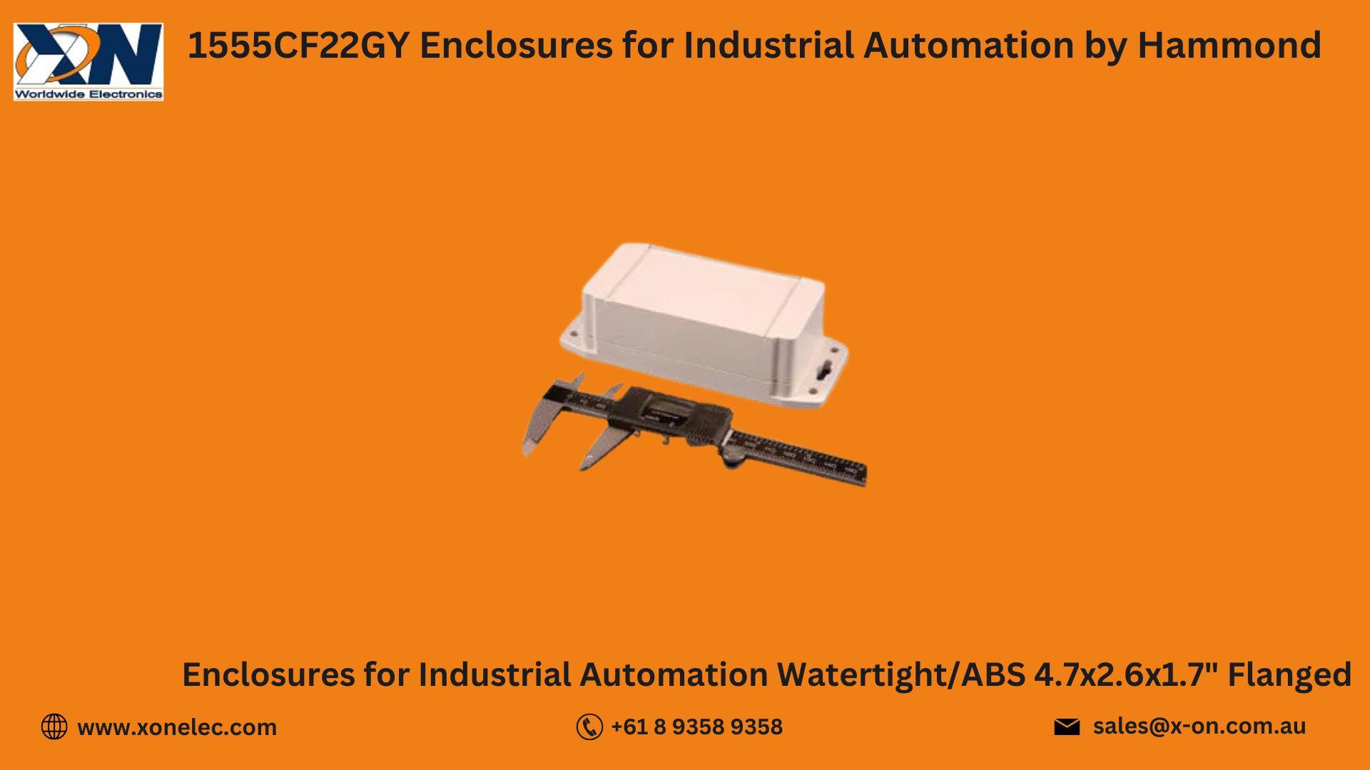1555CF22GY Enclosures by Hammond – Buy Online at XON image