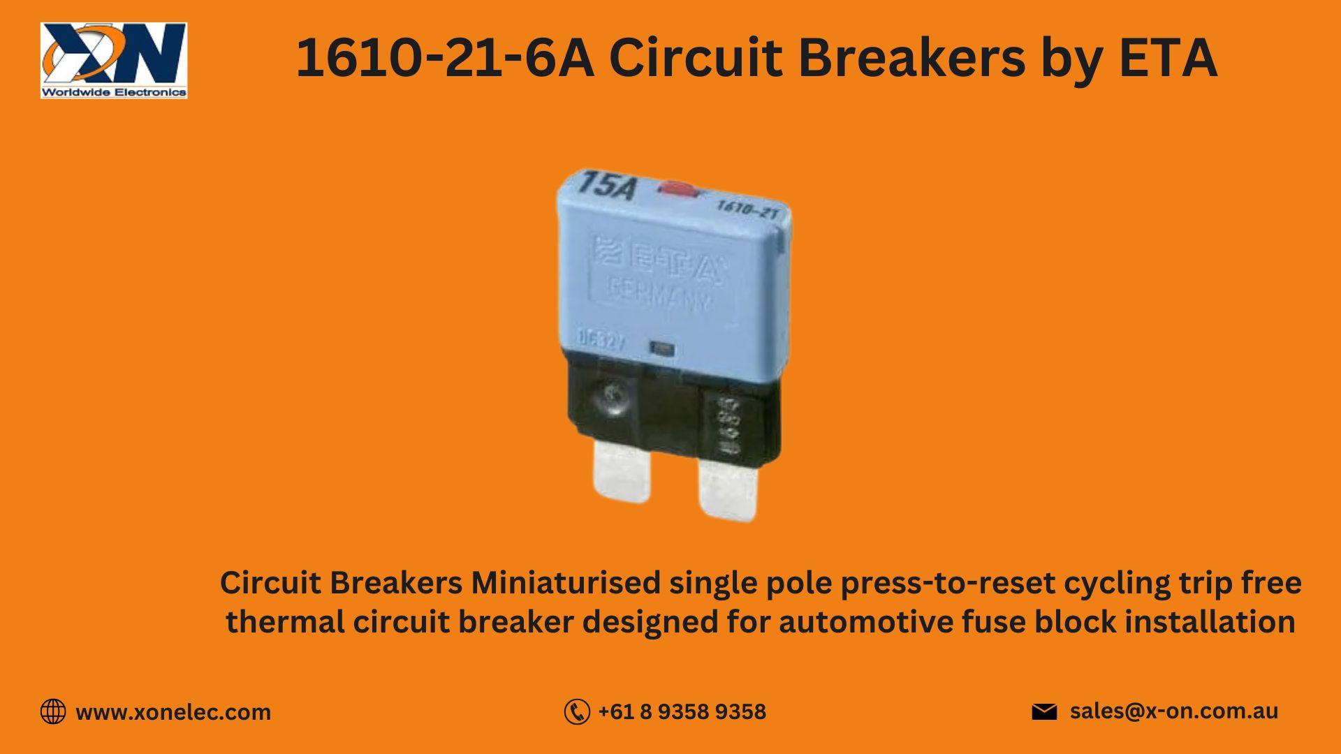 1610-21-6A Circuit Breakers by ETA | Reliable Protection image