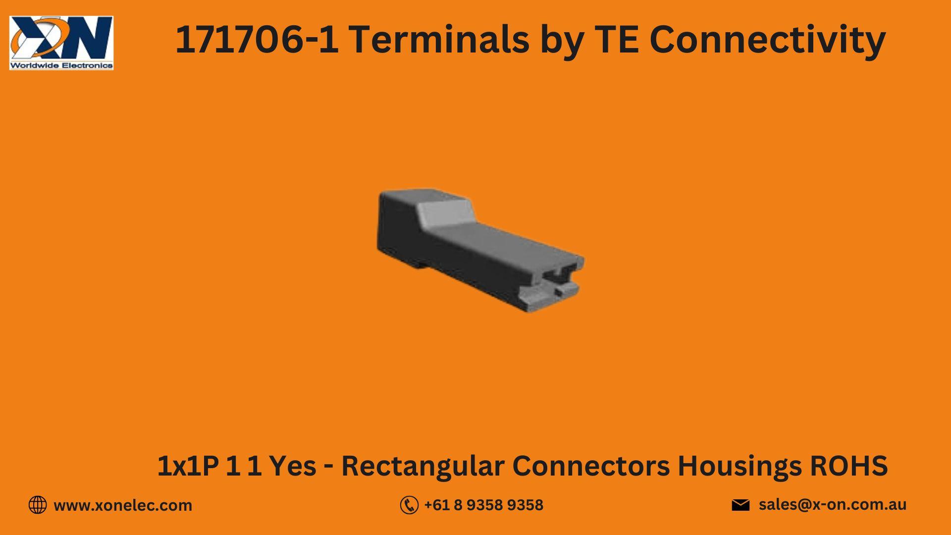 171706-1 Terminals by TE Connectivity – Buy Online at XON image