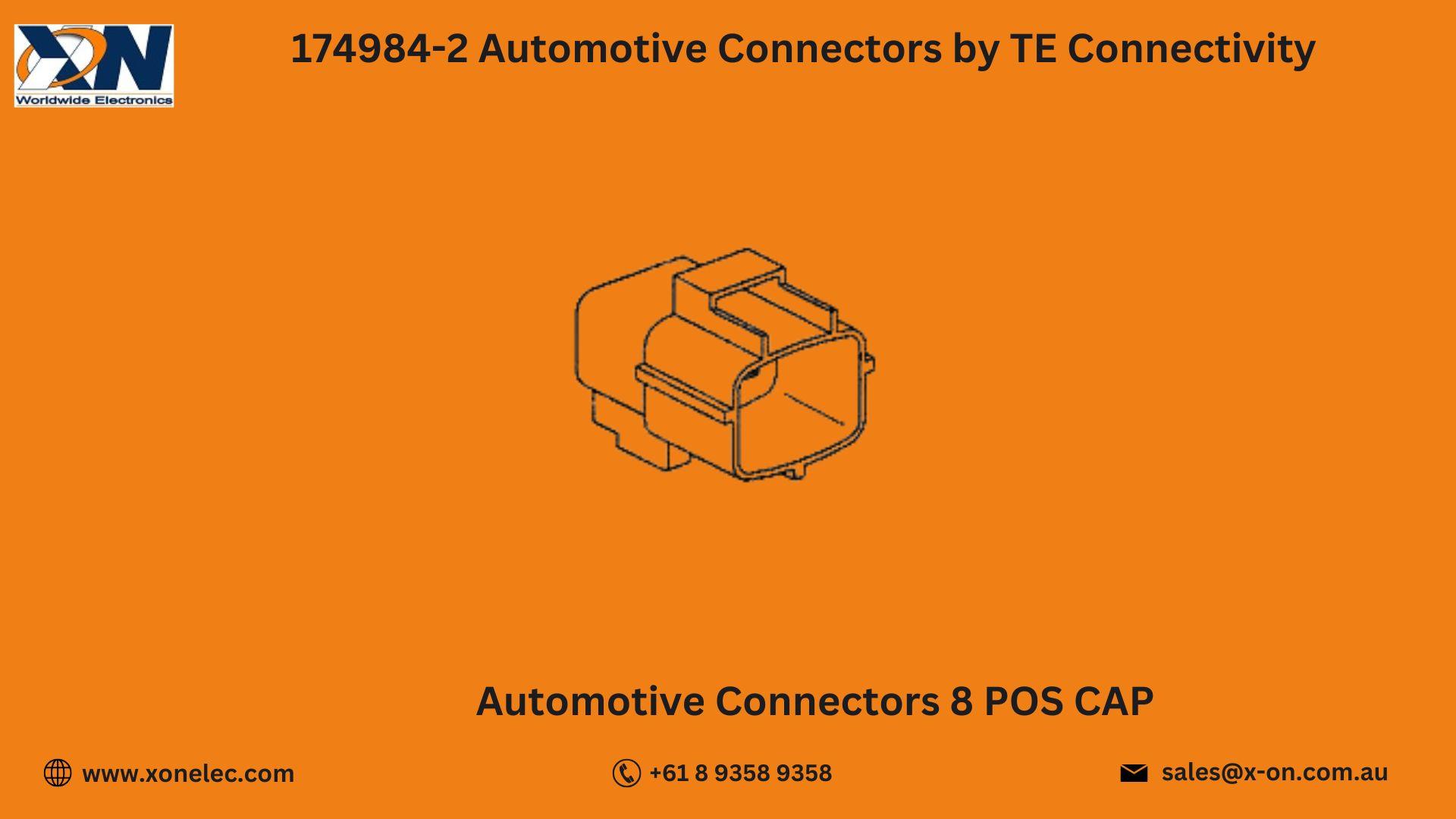 174984-2 Automotive Connectors by TE Connectivity– Buy Online at XON image