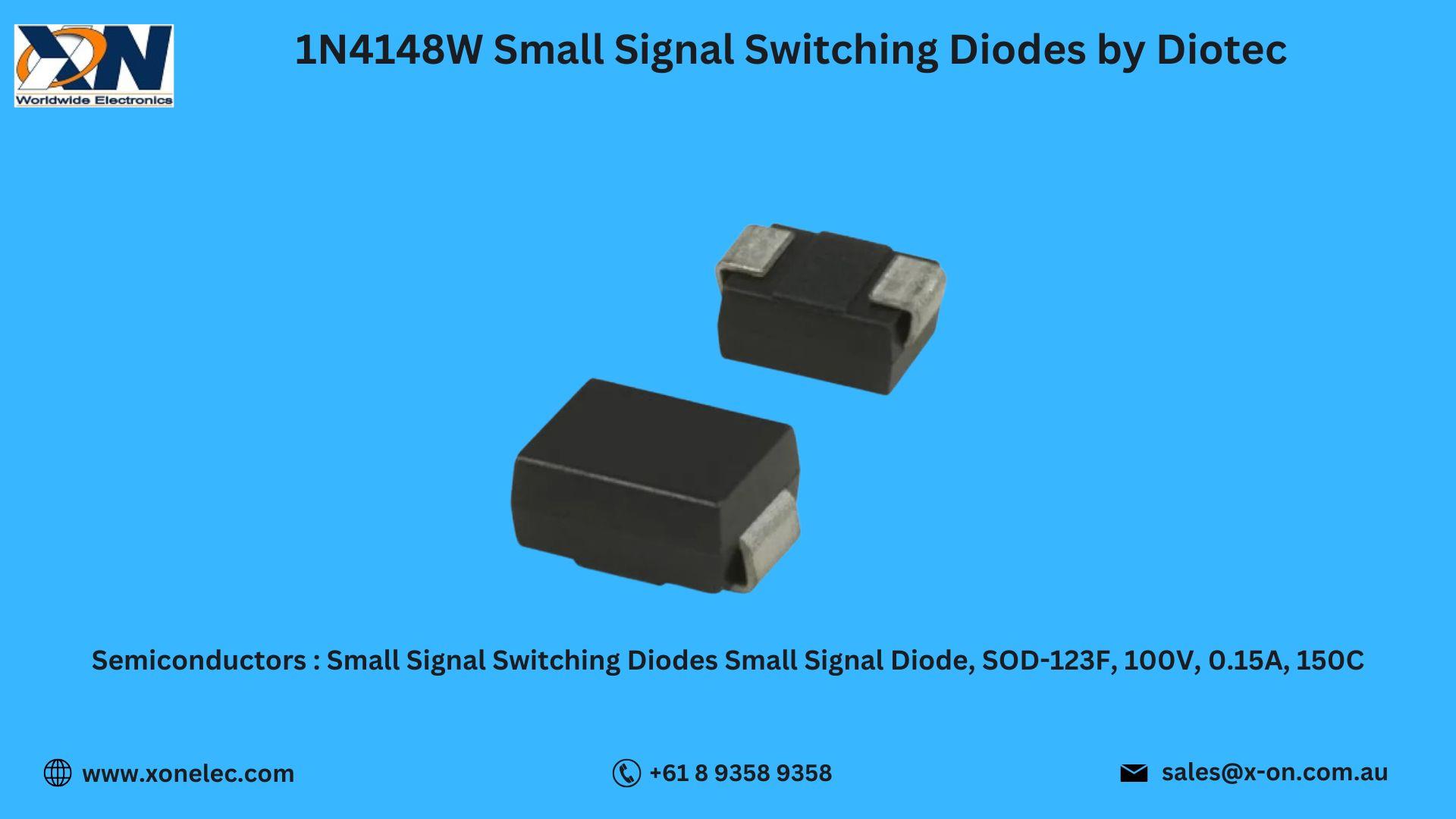 1N4148W Switching Diode by Diotec – High-Speed Signal Control | Buy Now image