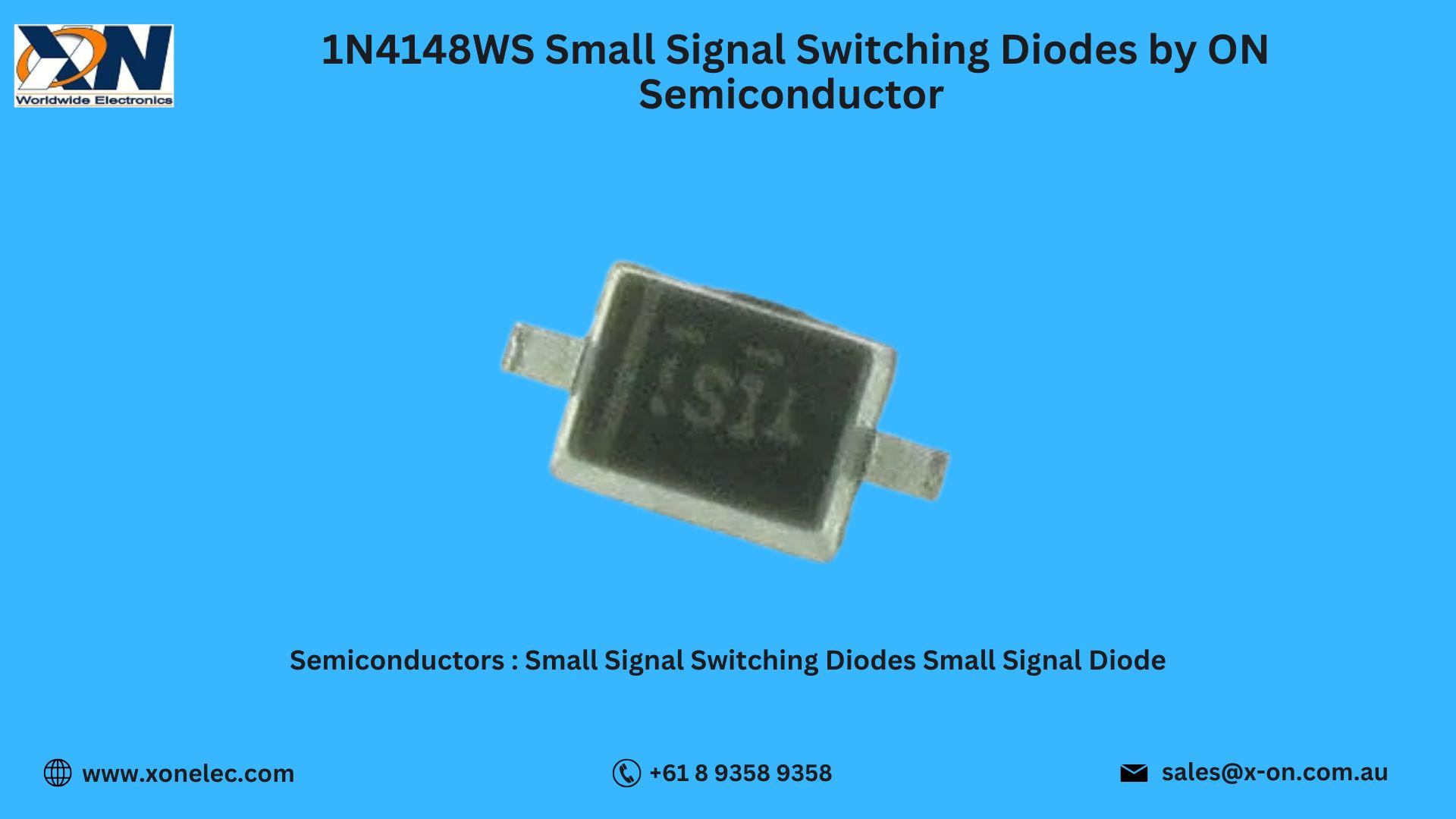 1N4148WS Fast Switching Diode by ON Semiconductor | Buy Online at XON image