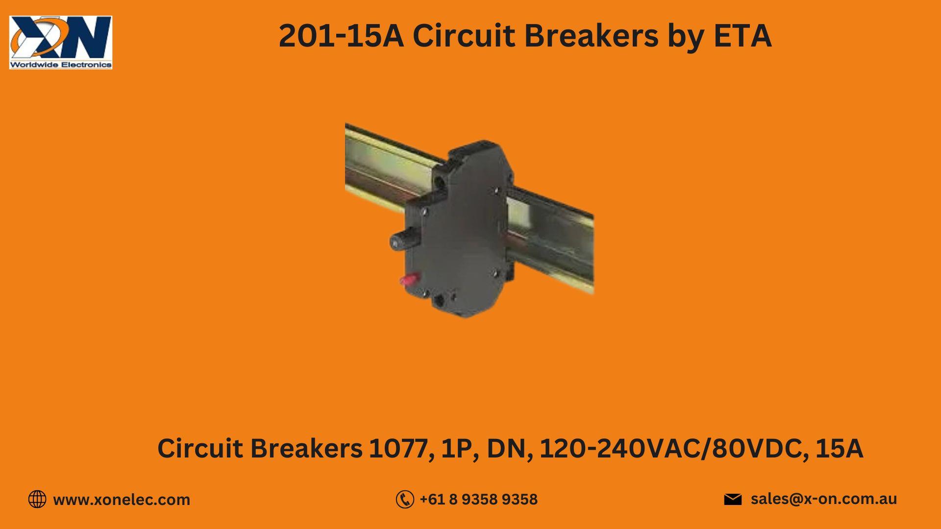 201-15A Circuit Breakers  by ETA – Buy Online at XON image