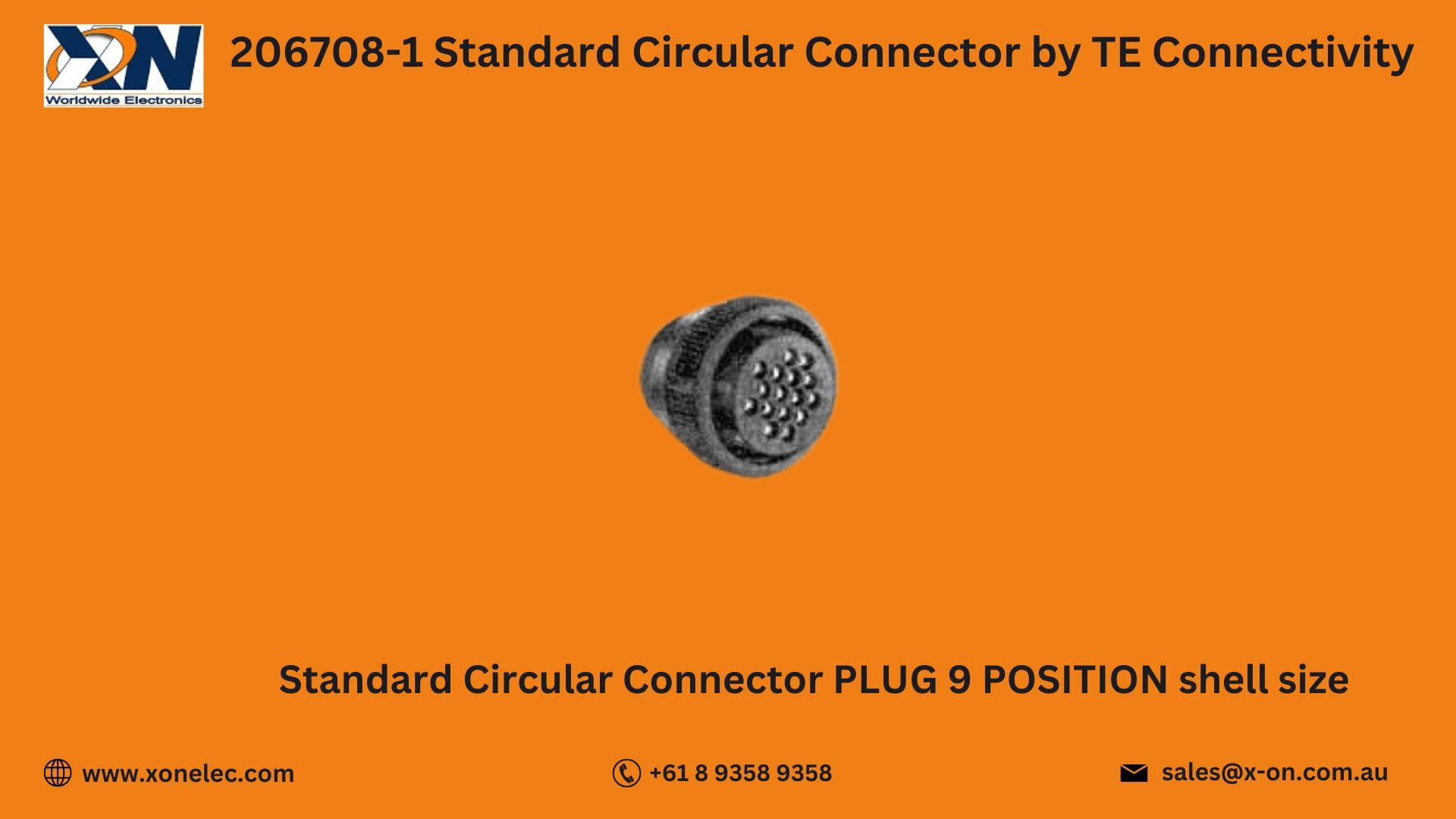 206708-1 Circular Connector by TE Connectivity image