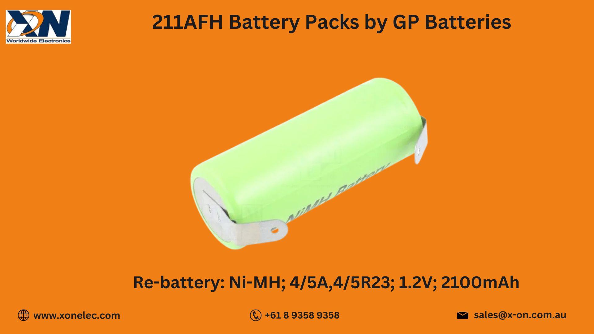 211AFH Battery Packs by GP Batteries – Buy Online at XON image