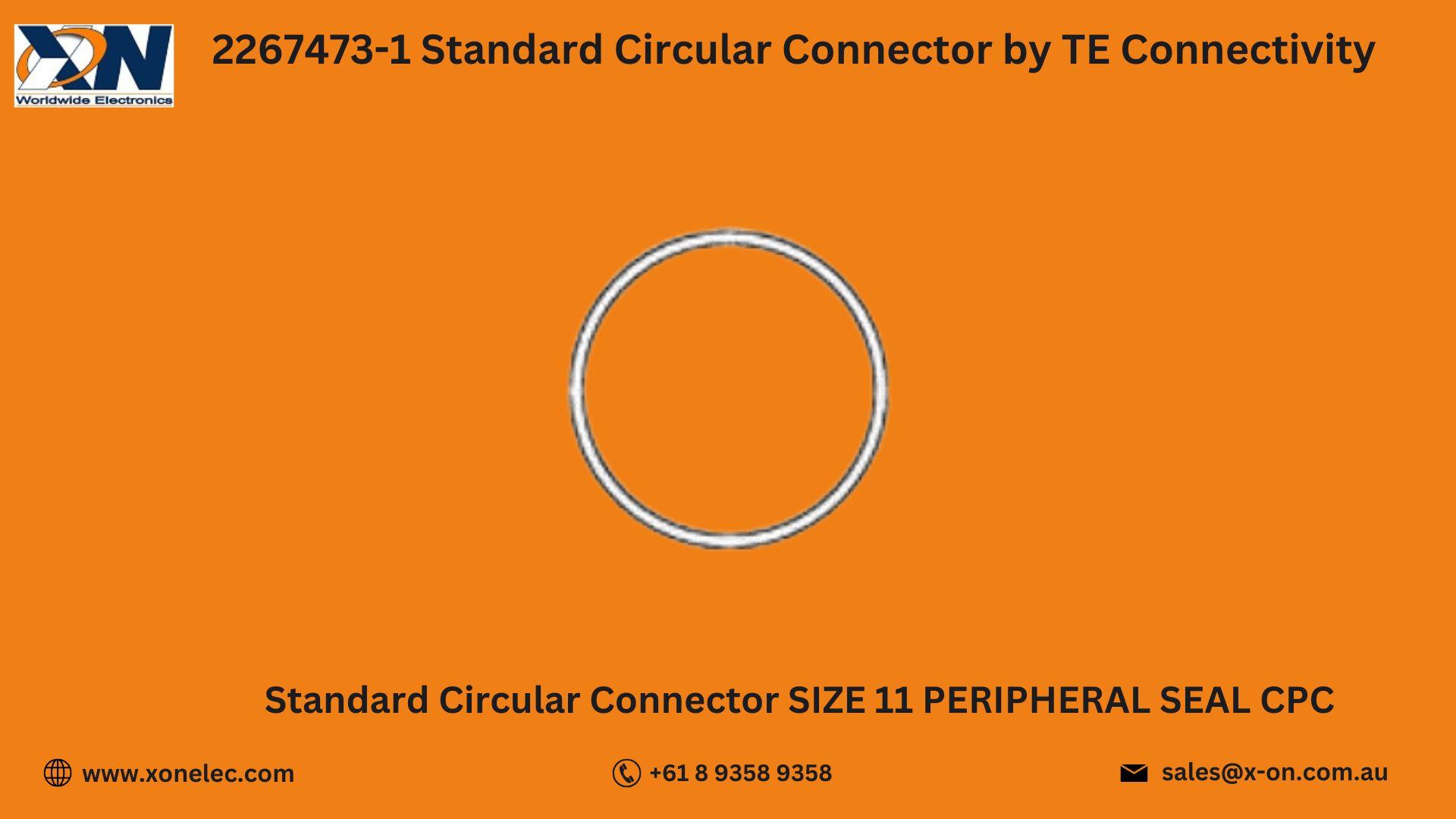 2267473-1 Circular Connector by TE Connectivity – Buy Online at XON image