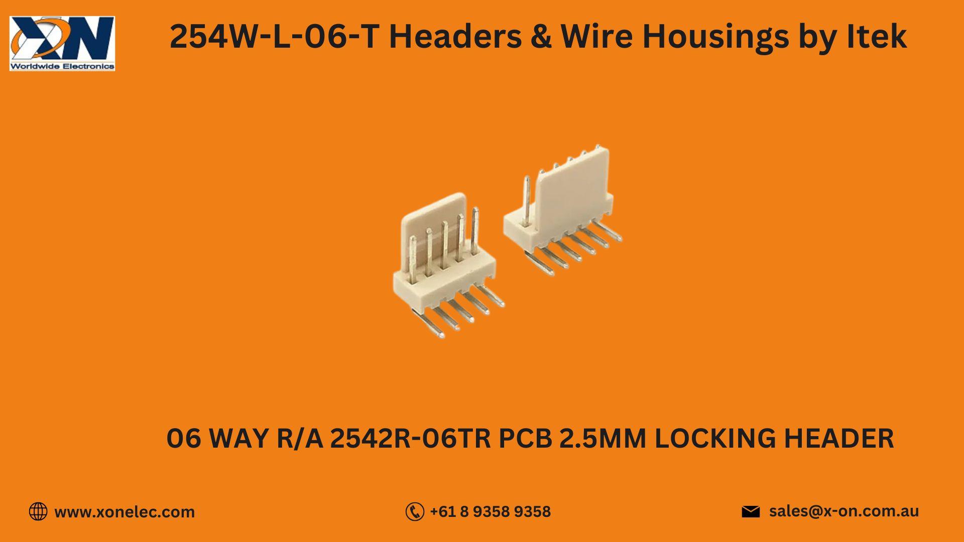 254W-L-06-T Headers by Itek – Buy Online at XON image