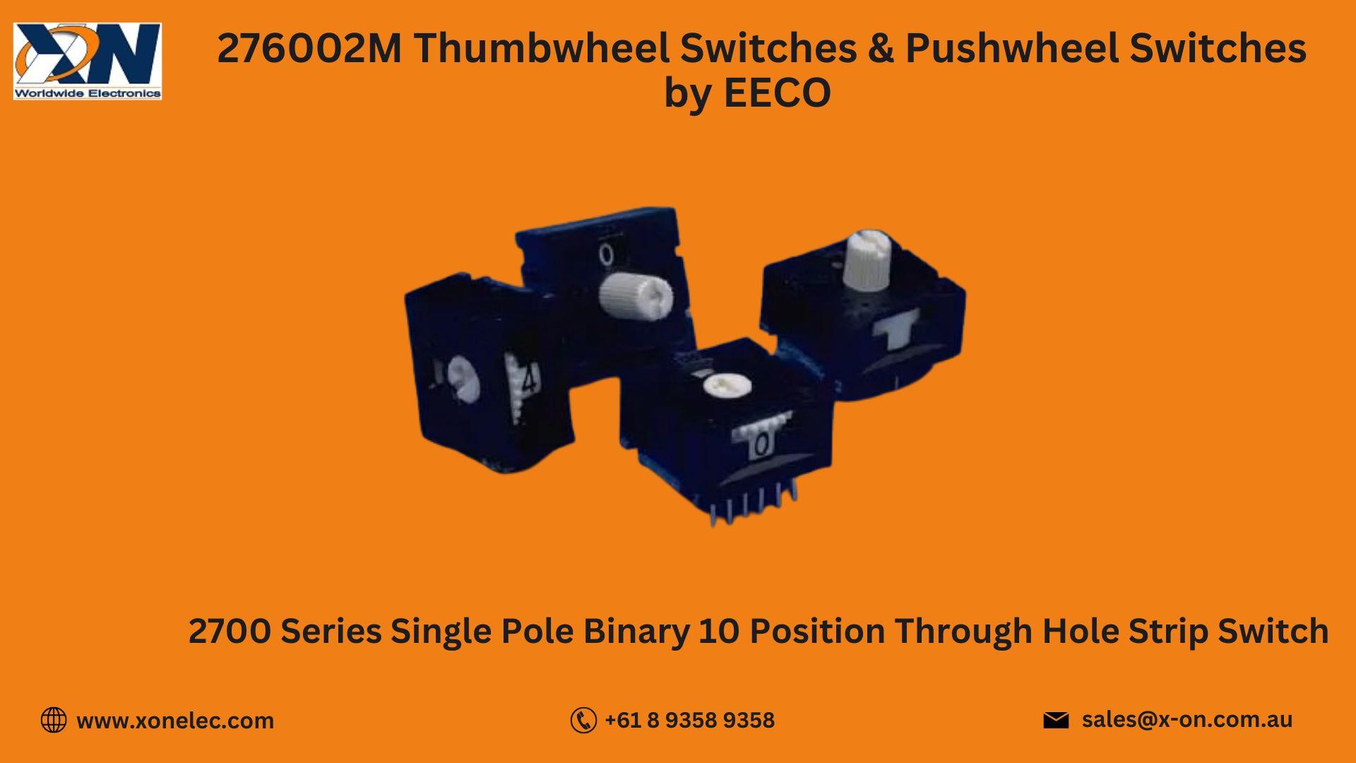 276002M Thumbwheel Switches by EECO – Buy Online at XON image