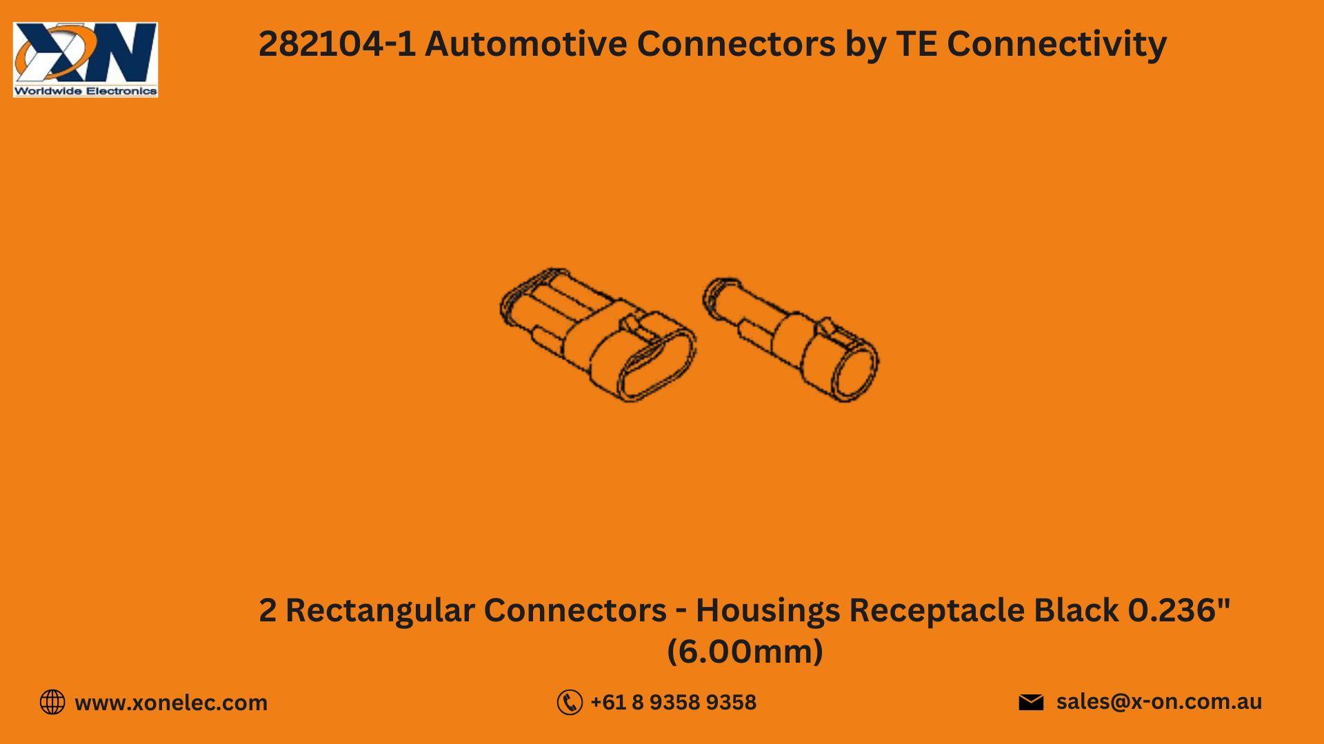 282104-1 Automotive Connectors by TE – Buy at XON image