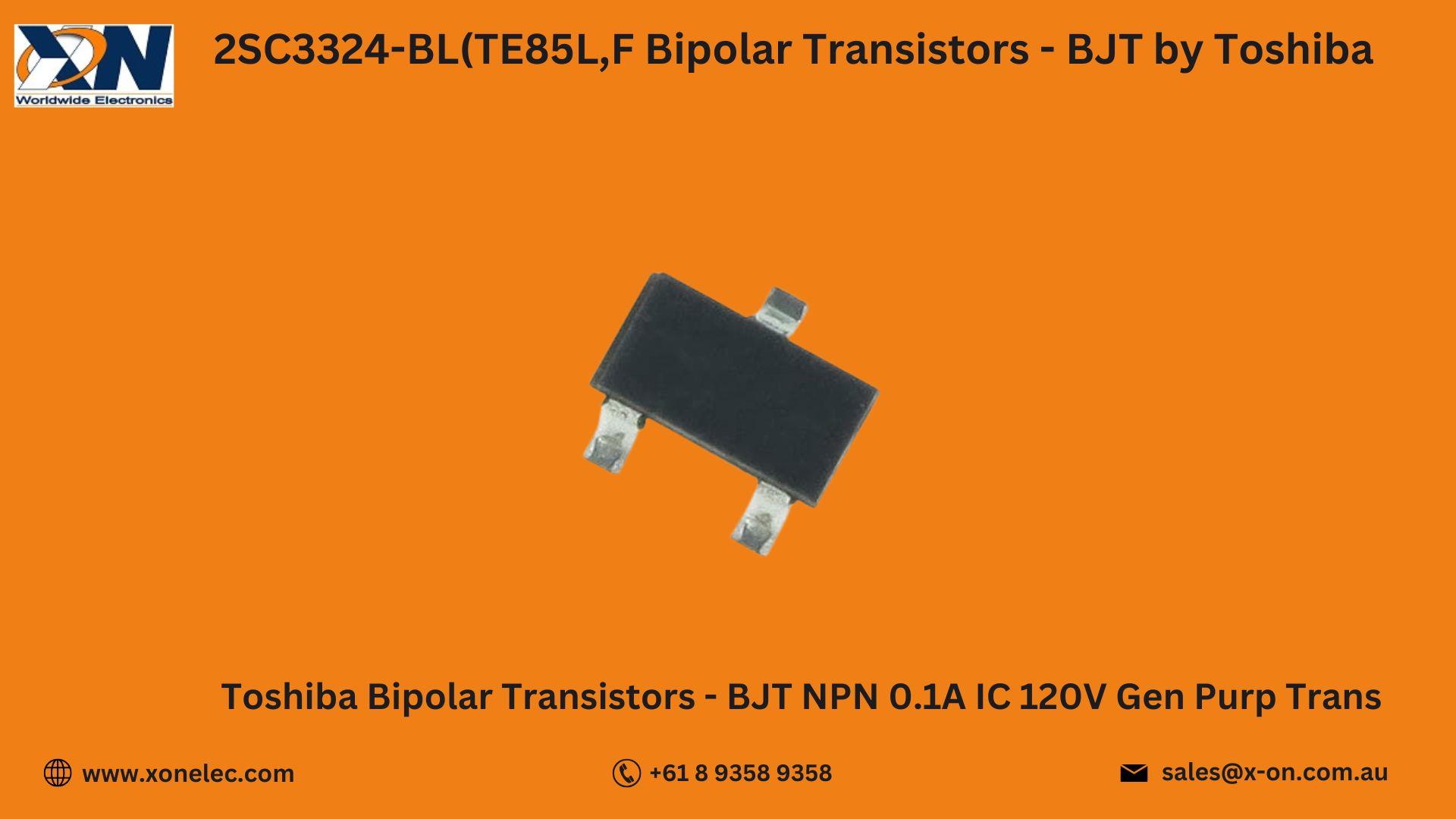2SC3324-BL(TE85L,F BJT Transistor Guide by Toshiba – Buy Online at XON image