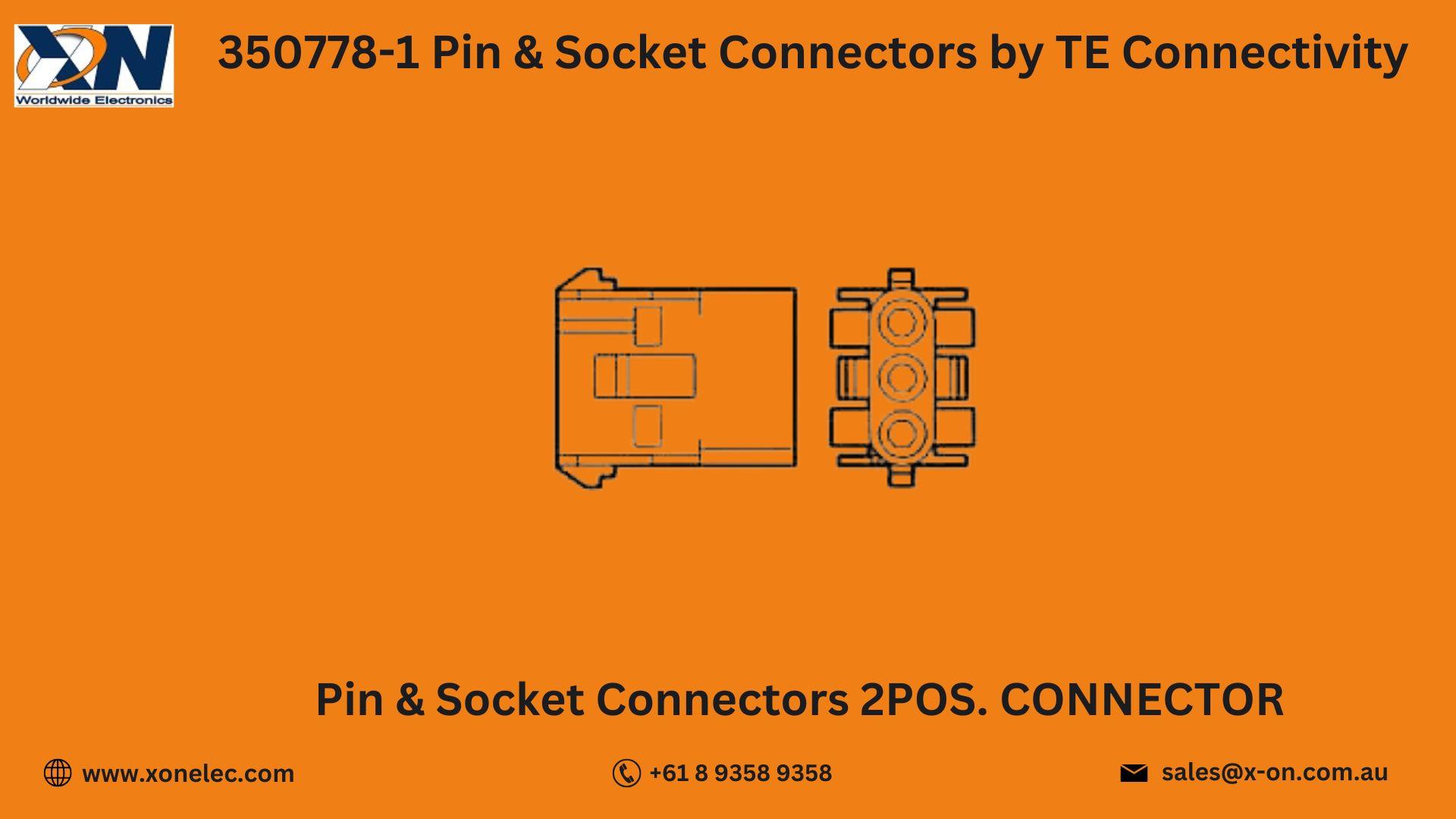 350778-1 Pin & Socket Connectors by TE Connectivity – Buy Online at XON image