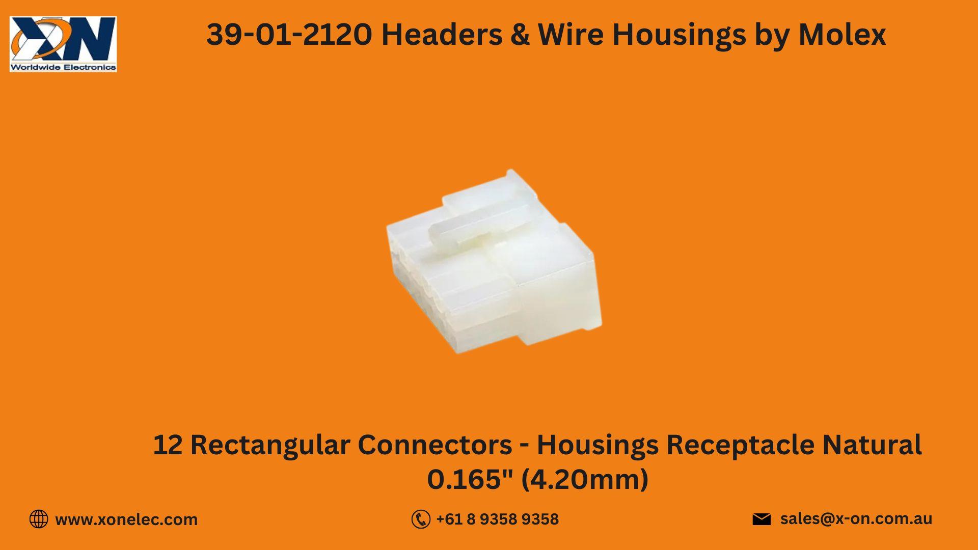 39-01-2120 Headers by Molex – Buy Online at XON image