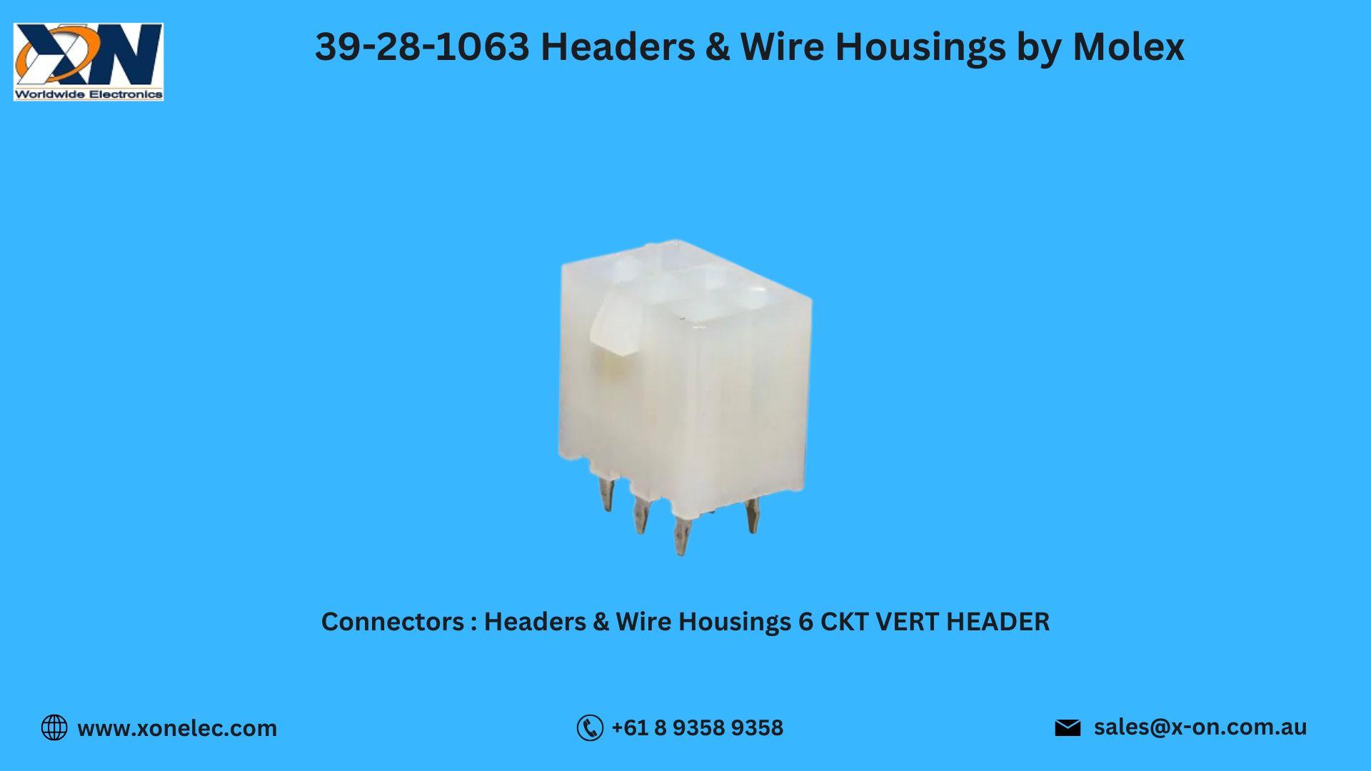 39-28-1063 Headers & Wire Housings Buy at XON image