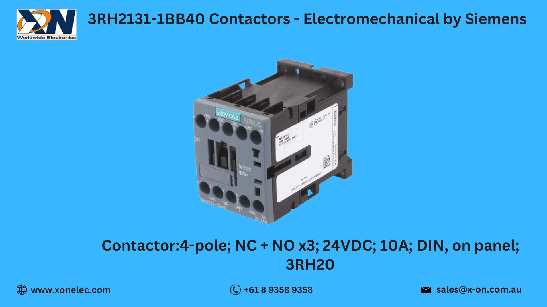 3RH2131-1BB40 Contactors | Siemens image