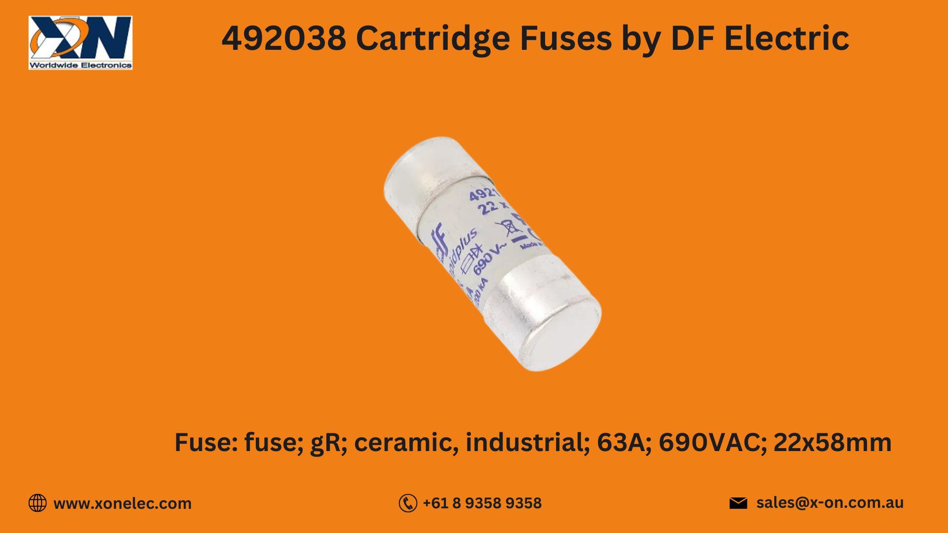 492038 Cartridge Fuses by DF Electric image