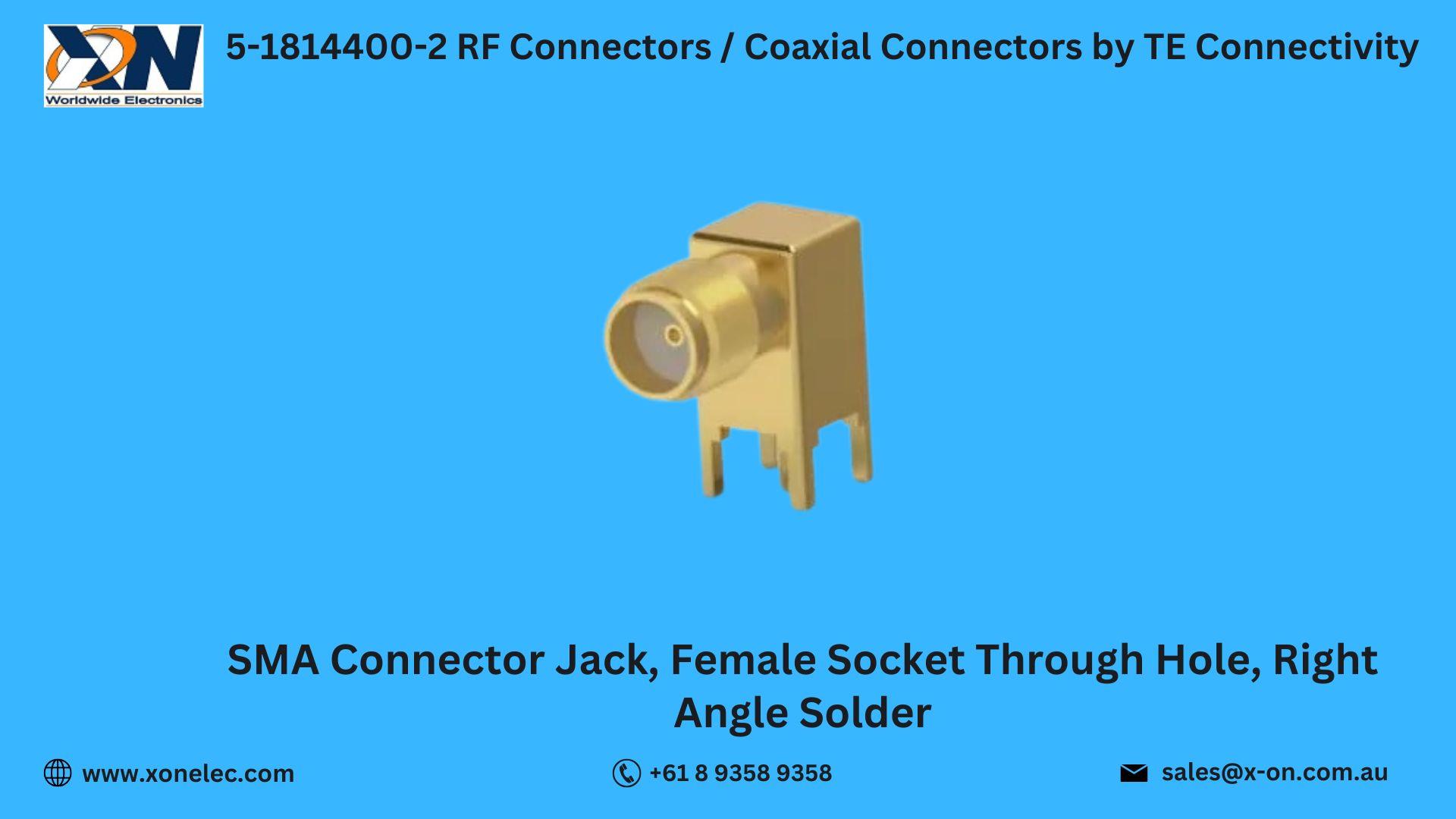5-1814400-2 RF Connectors by TE Connectivity – Buy Online at XON image
