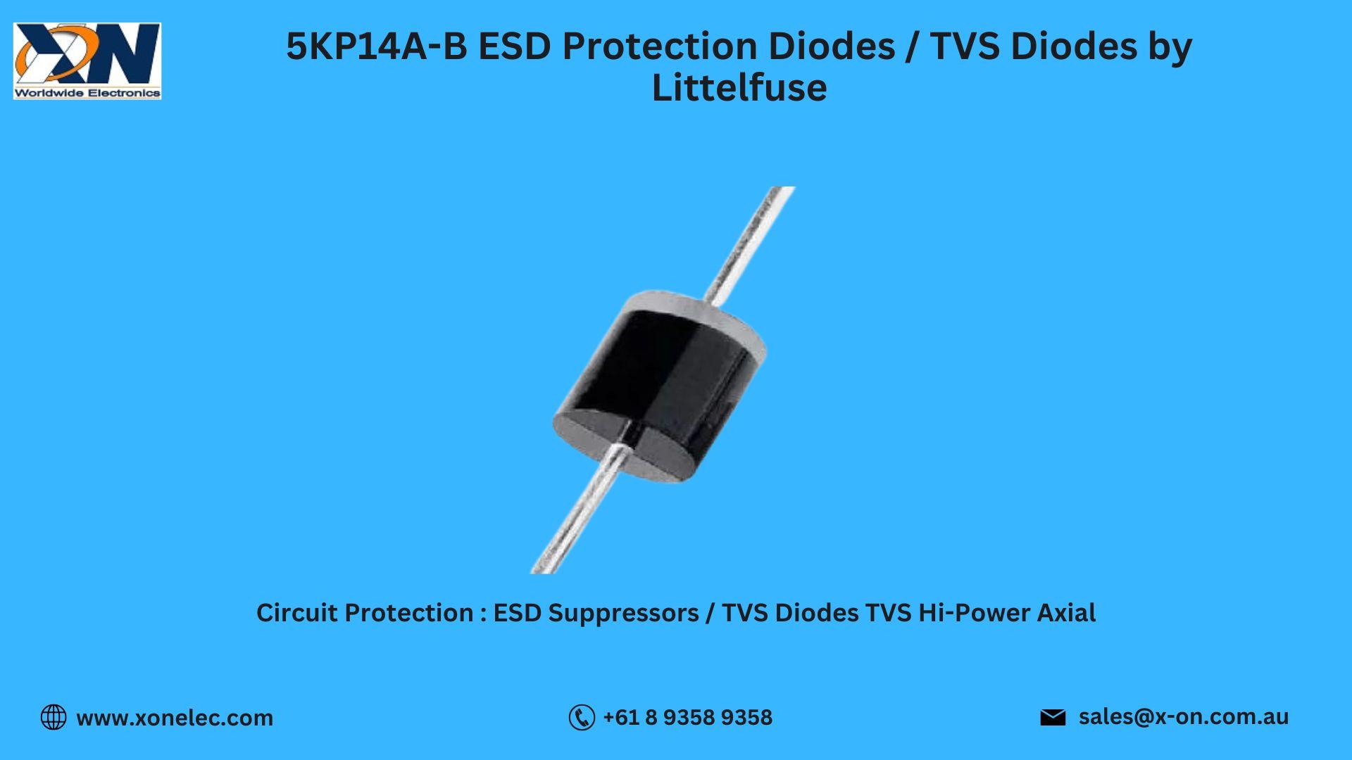 5KP14A-B TVS Diode by Littelfuse – Buy Online at XON image