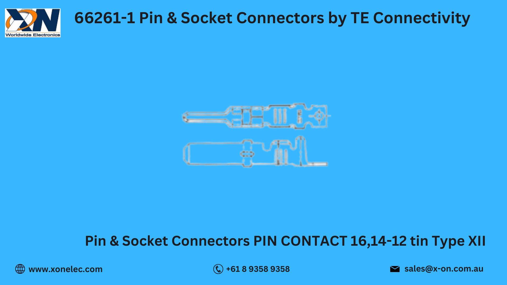 66261-1 Pin & Socket Connectors by TE Connectivity image