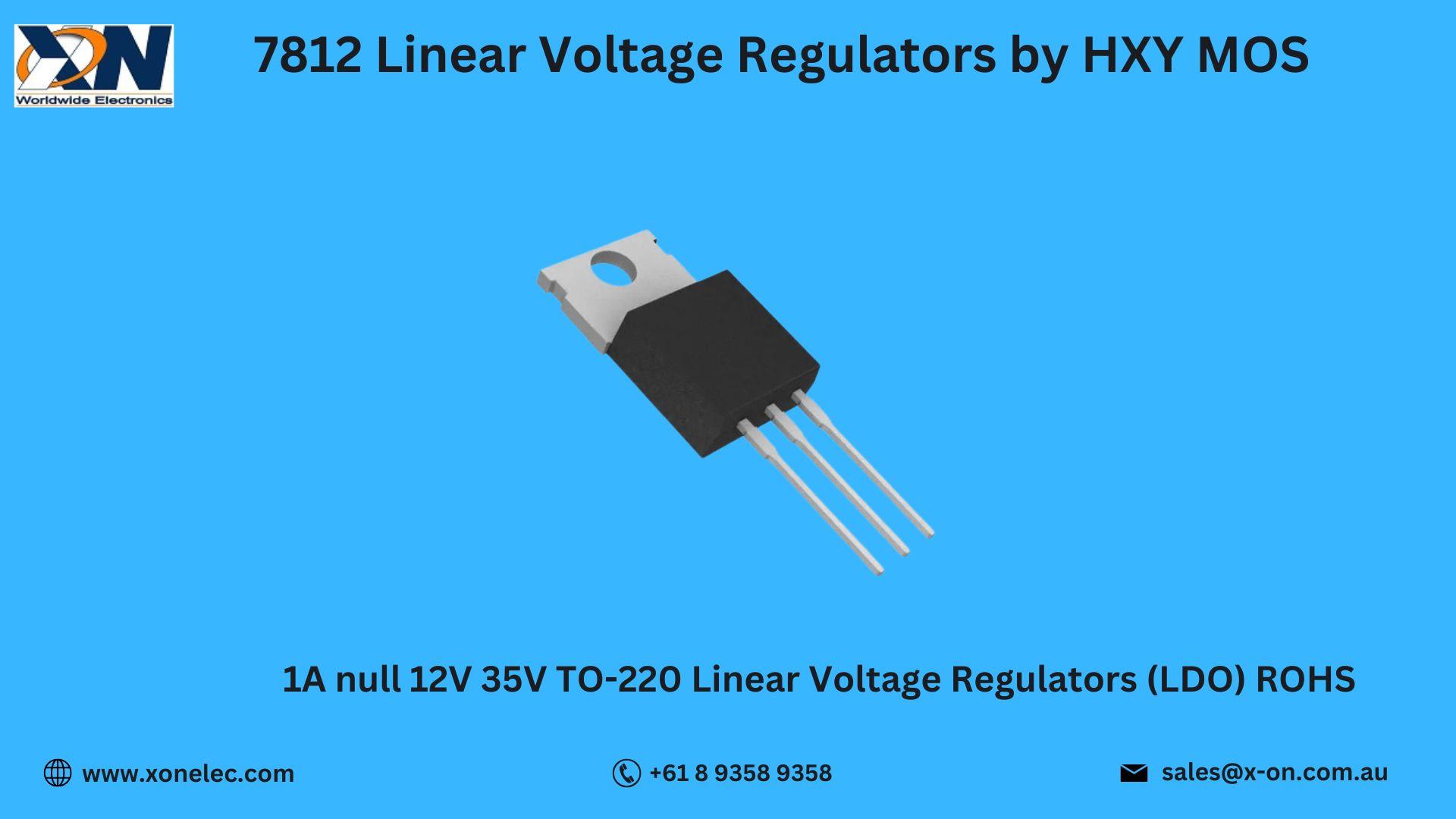 HXY MOS 7812 Linear Regulator – Stable 12V Output image