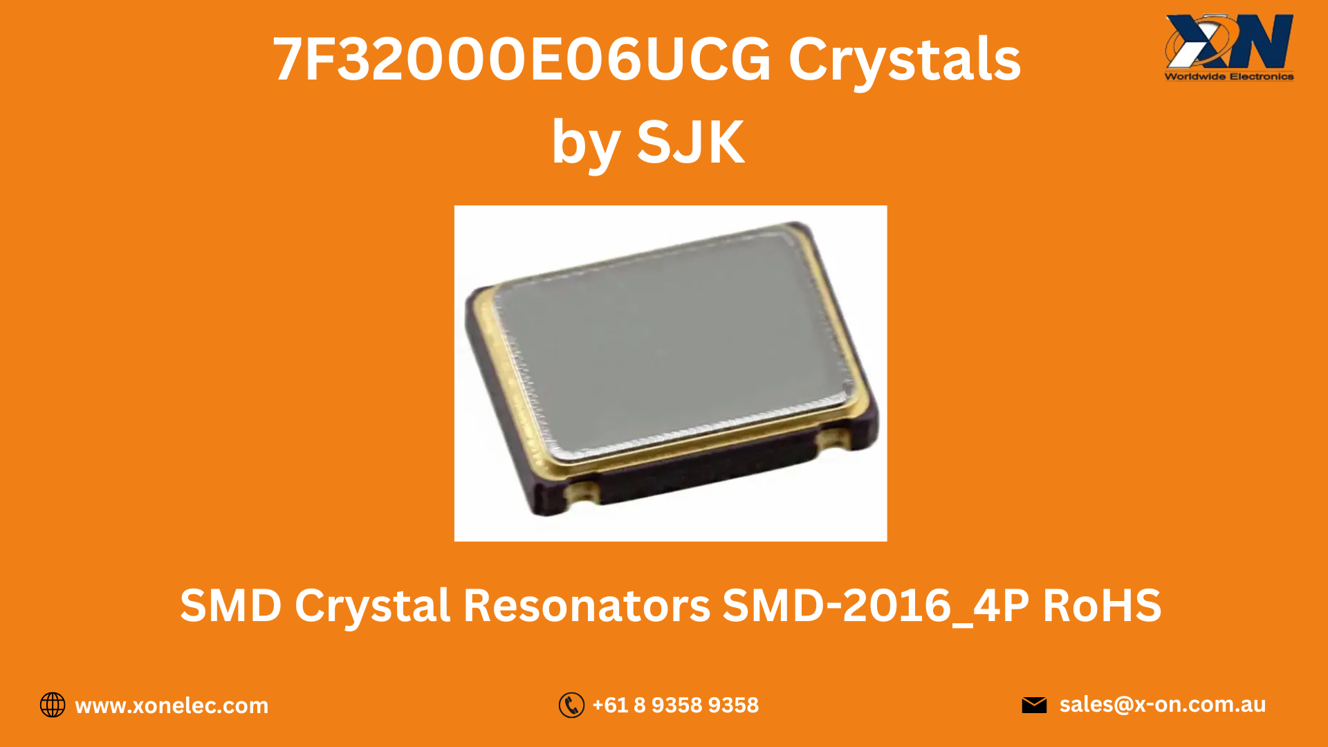 Trusted Retailer for 7F32000E06UCG SMD Crystal Resonators by SJK image