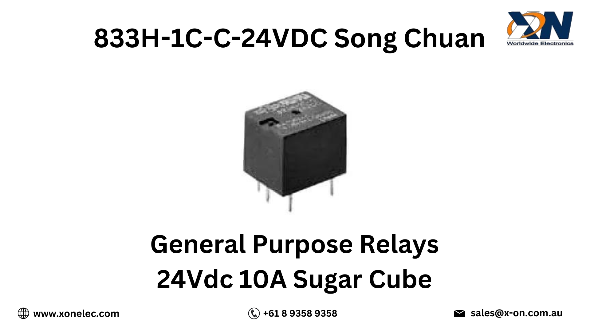 Best 833H-1C-C-24VDC General Purpose Relays Retailers image