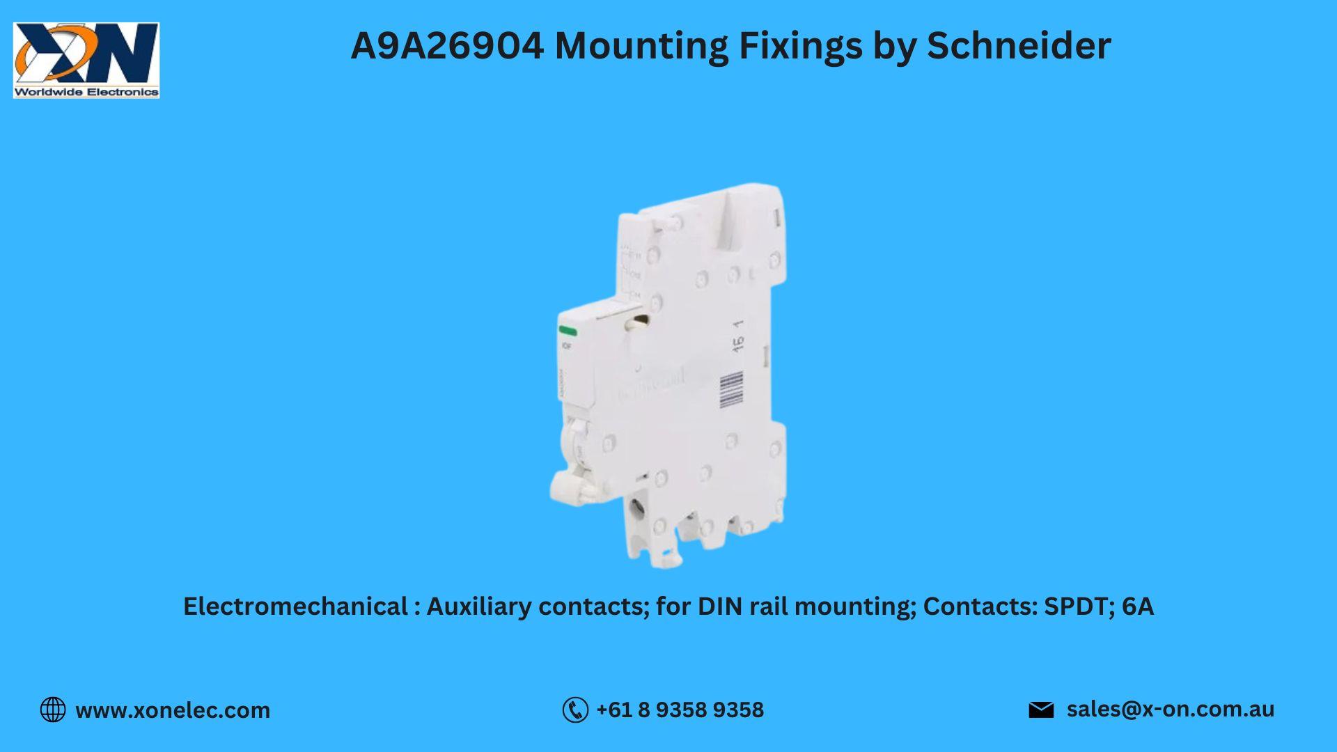A9A26904 Mounting Fixings by Schneider – Buy at XON image