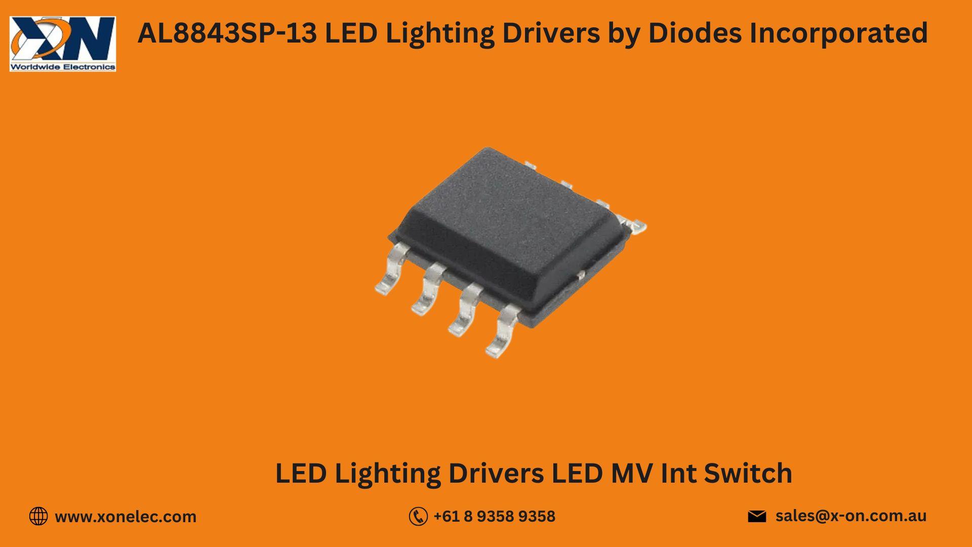 AL8843SP-13 LED Drivers by Diodes Incorporated – Buy Online at XON image