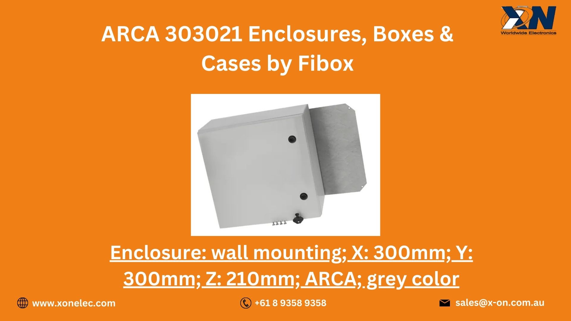 Best Retailer of ARCA 303021 Enclosures, Boxes & Cases image