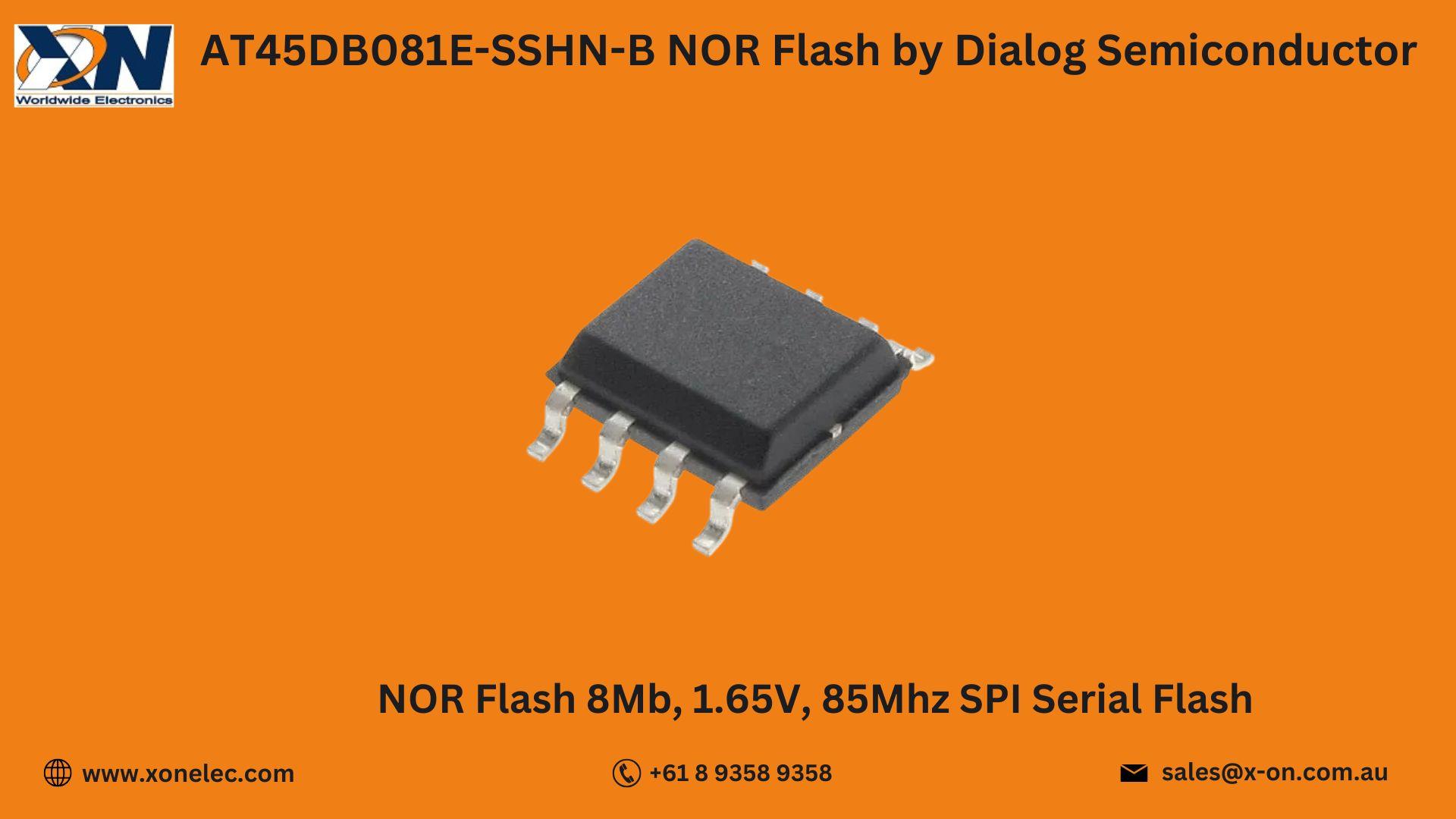 AT45DB081E-SSHN-B NOR Flash by Dialog Semiconductor – Buy Online at XON image