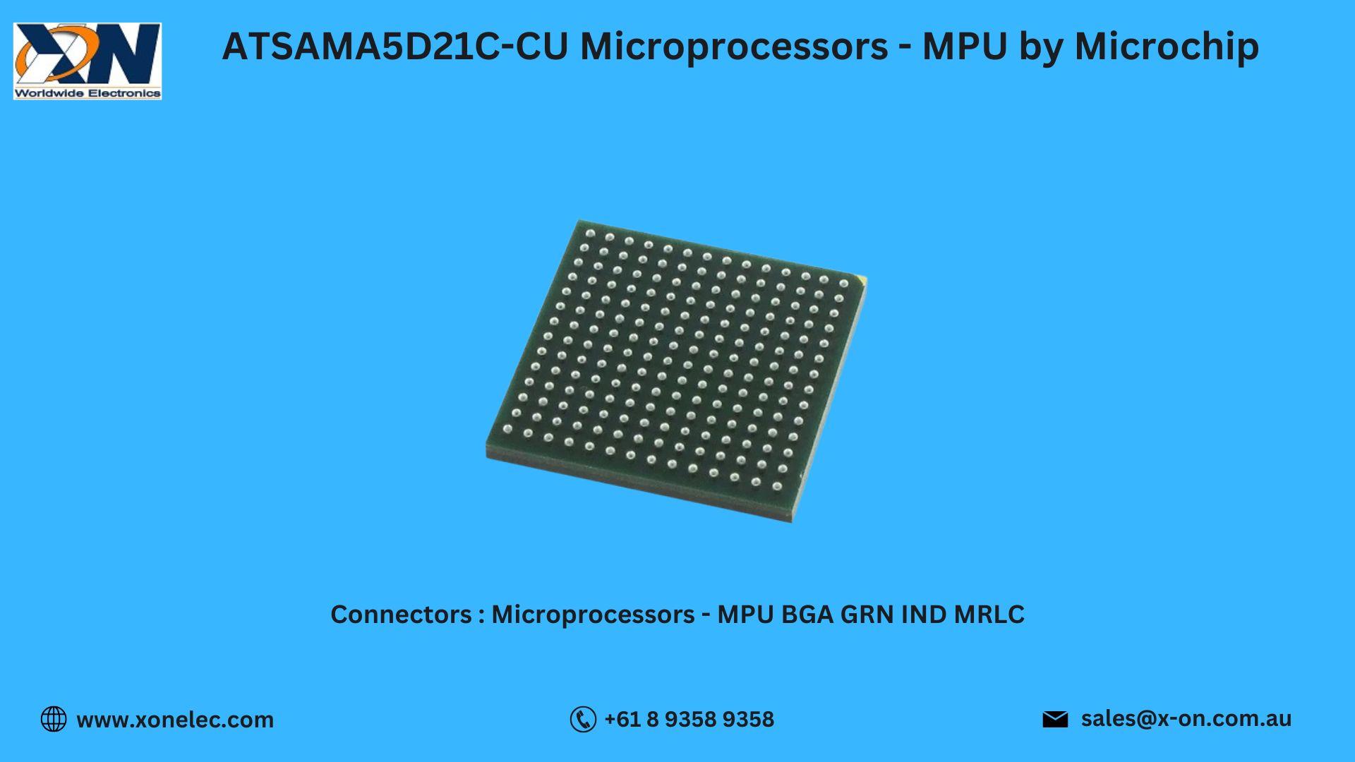 ATSAMA5D21C-CU Microprocessors Buy at XON image