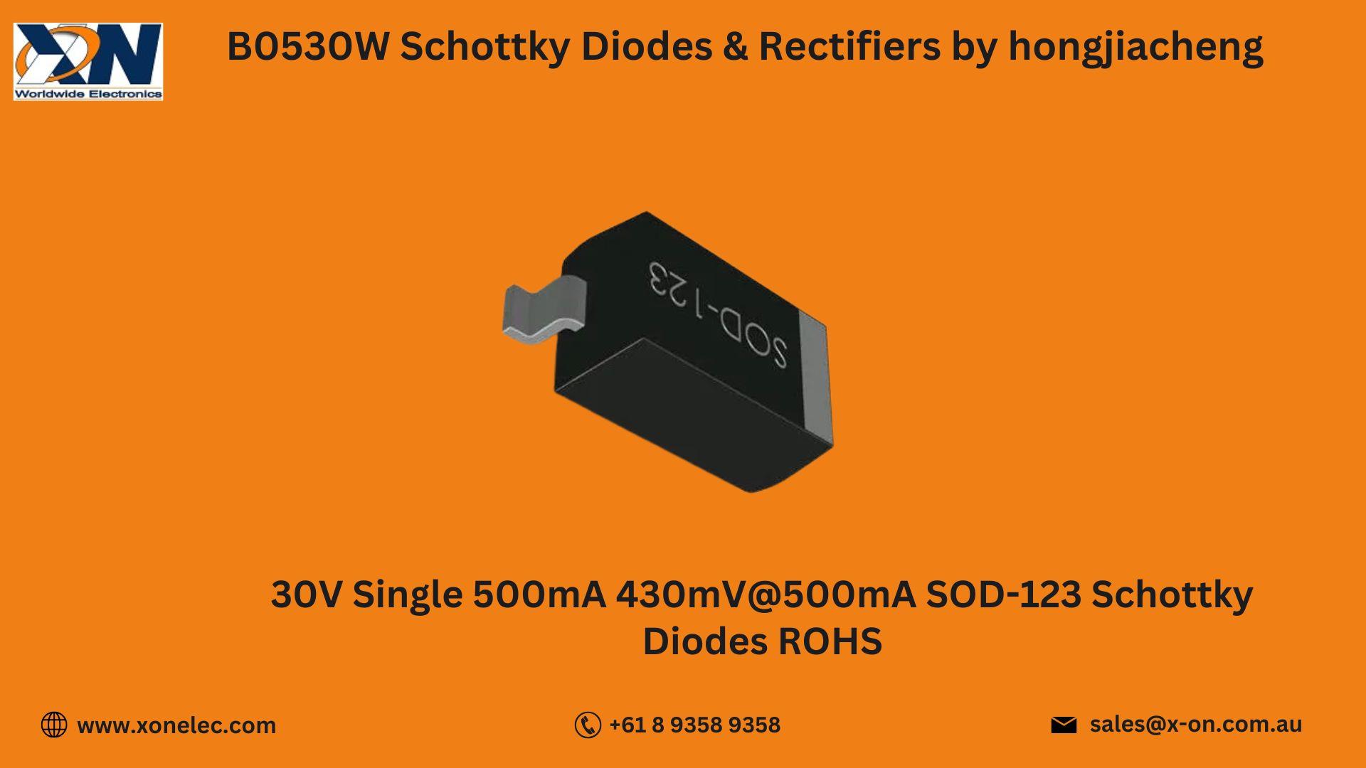 B0530W Schottky Diode by Hongjiacheng – Buy Online at XON image