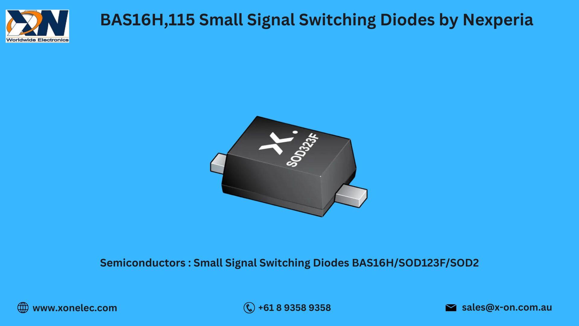 BAS16H,115 Switching Diodes – Buy at XON image