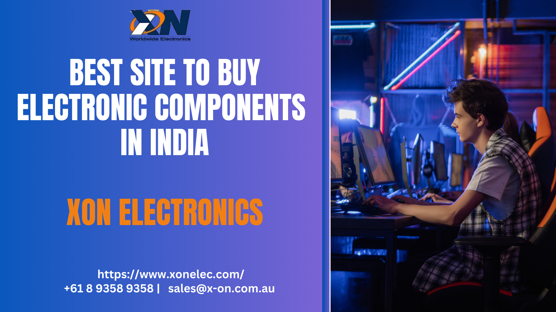 Best Site to Buy Electronic Components in India: Xon Electronics image