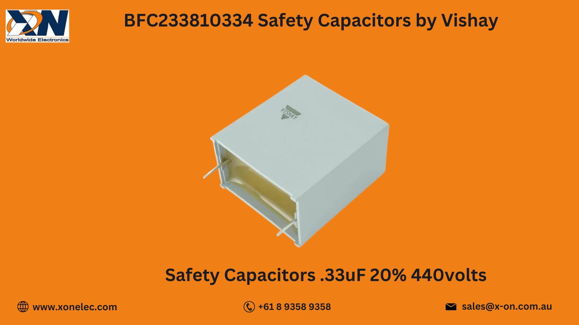 Vishay BFC233810334 Safety Capacitor – Reliable Protection image