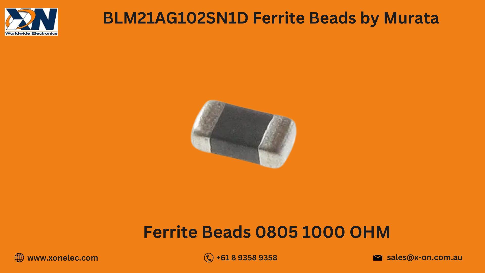 BLM21AG102SN1D Murata Ferrite Beads – Buy Online at XON image