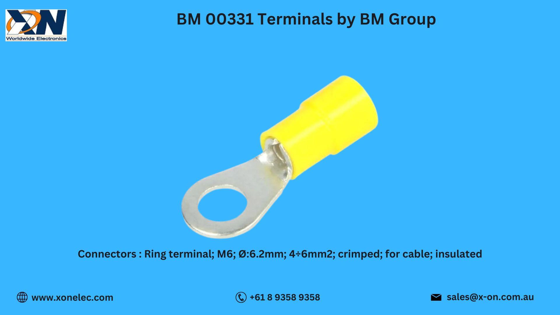BM 00331 Terminals by BM Group – Buy at X-ON