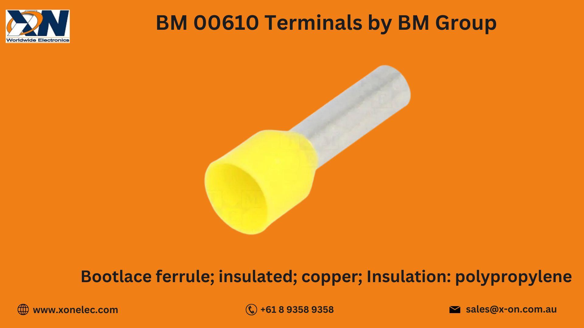 BM 00610 Terminals by BM Group – Buy Online at XON image
