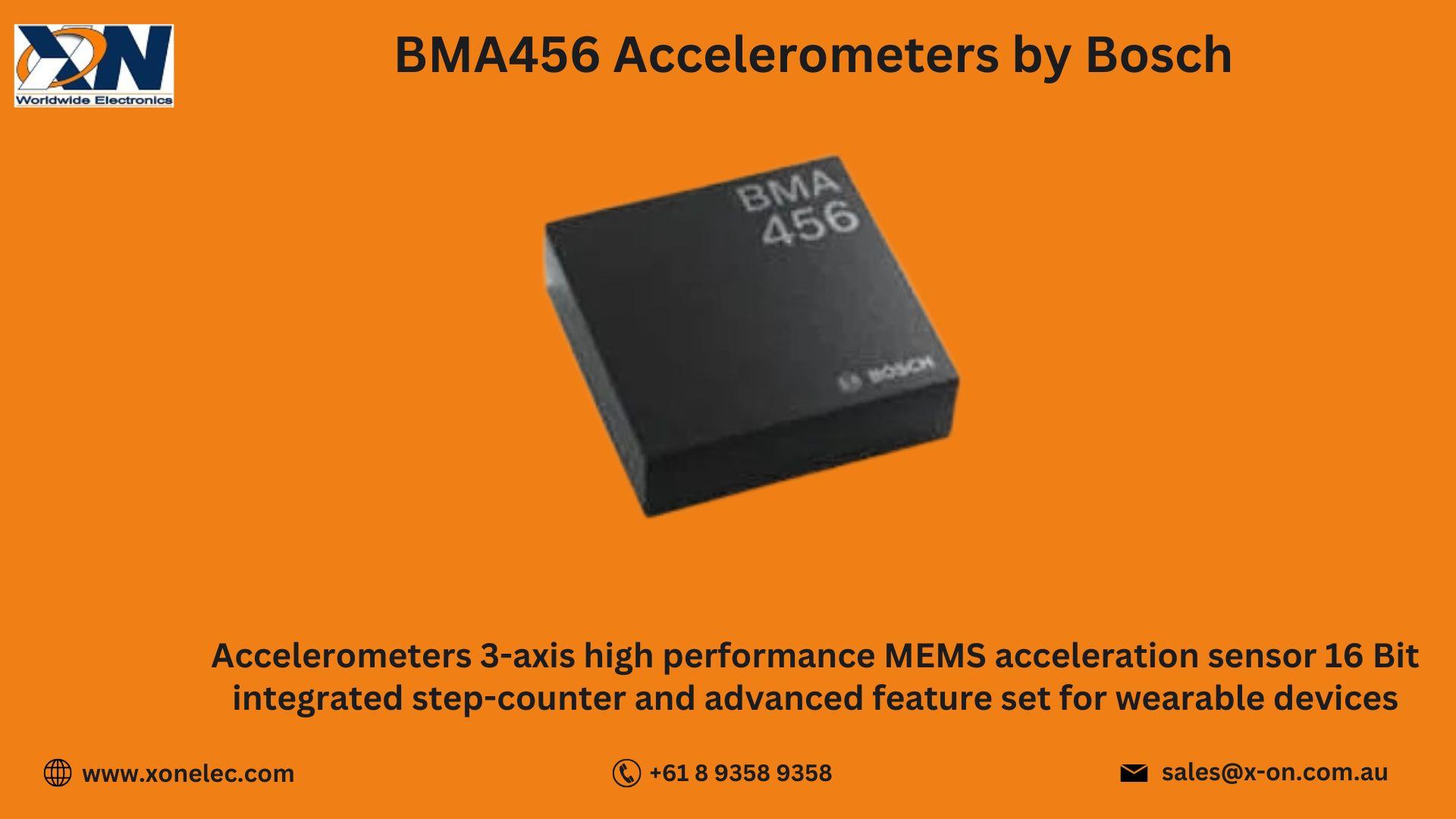 BMA456 Accelerometers by Bosch – Buy Online at XON image