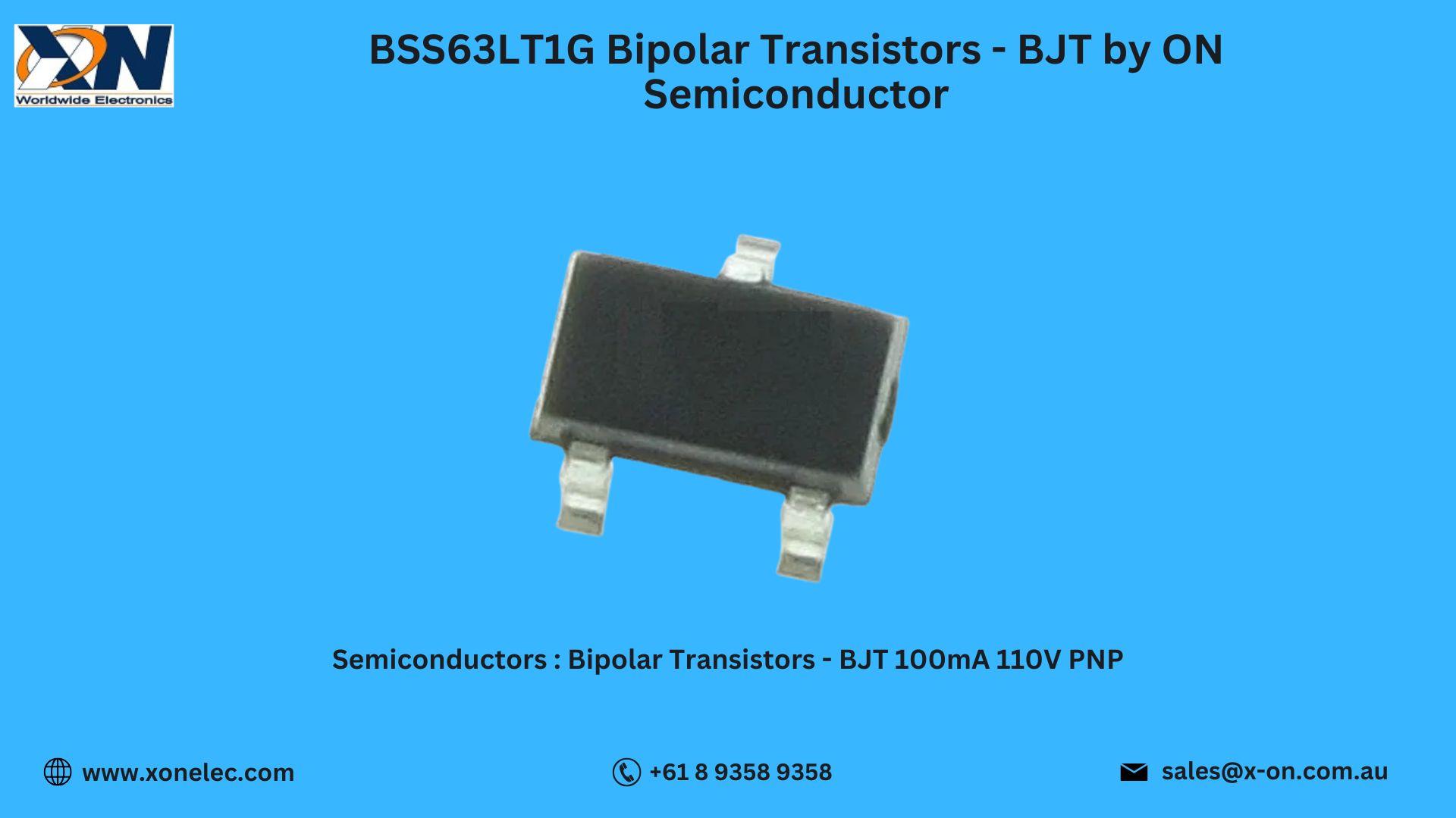 BSS63LT1G Bipolar Transistor by ON Semiconductor – Buy at XON image