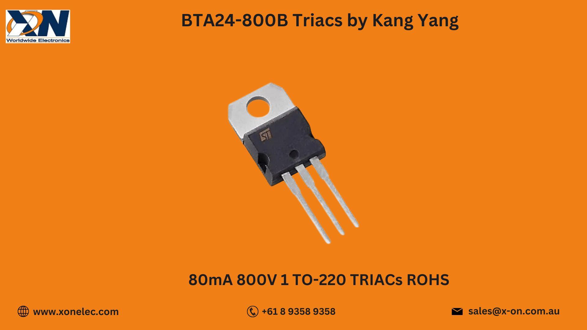 BTA24-800B Triacs by Kang Yang – Buy Online at XON image